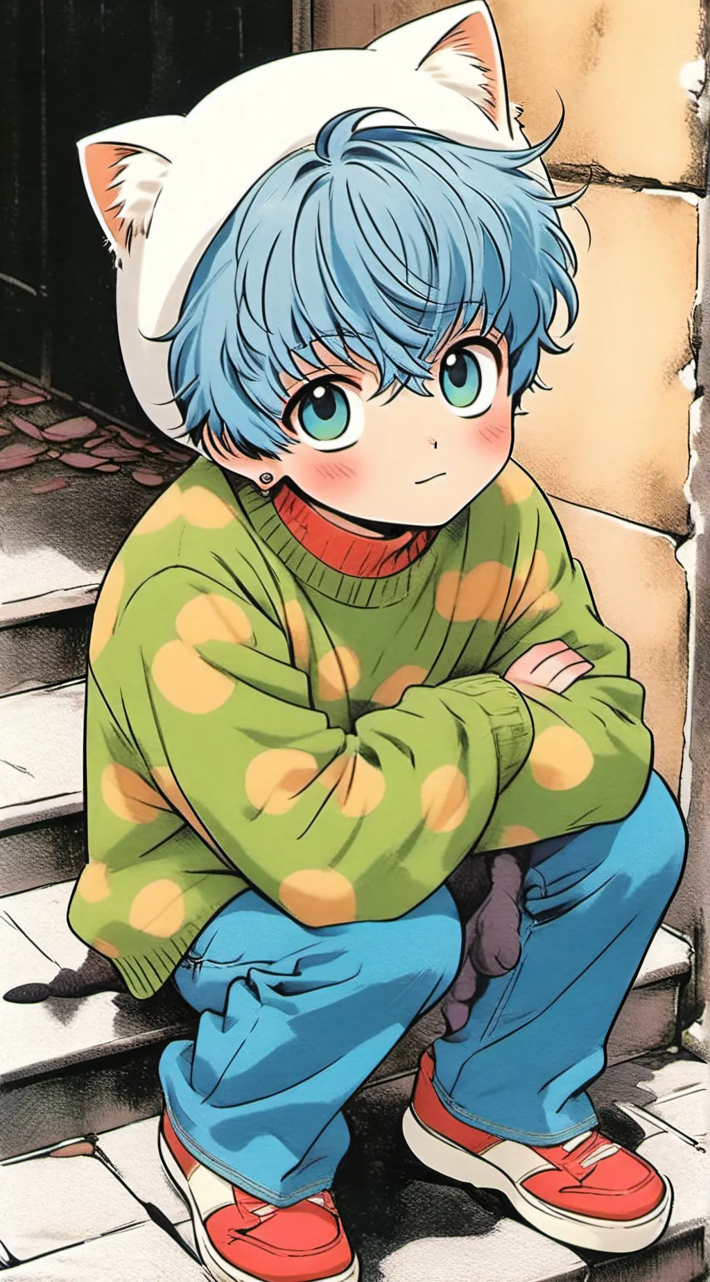 ai character: Milo background