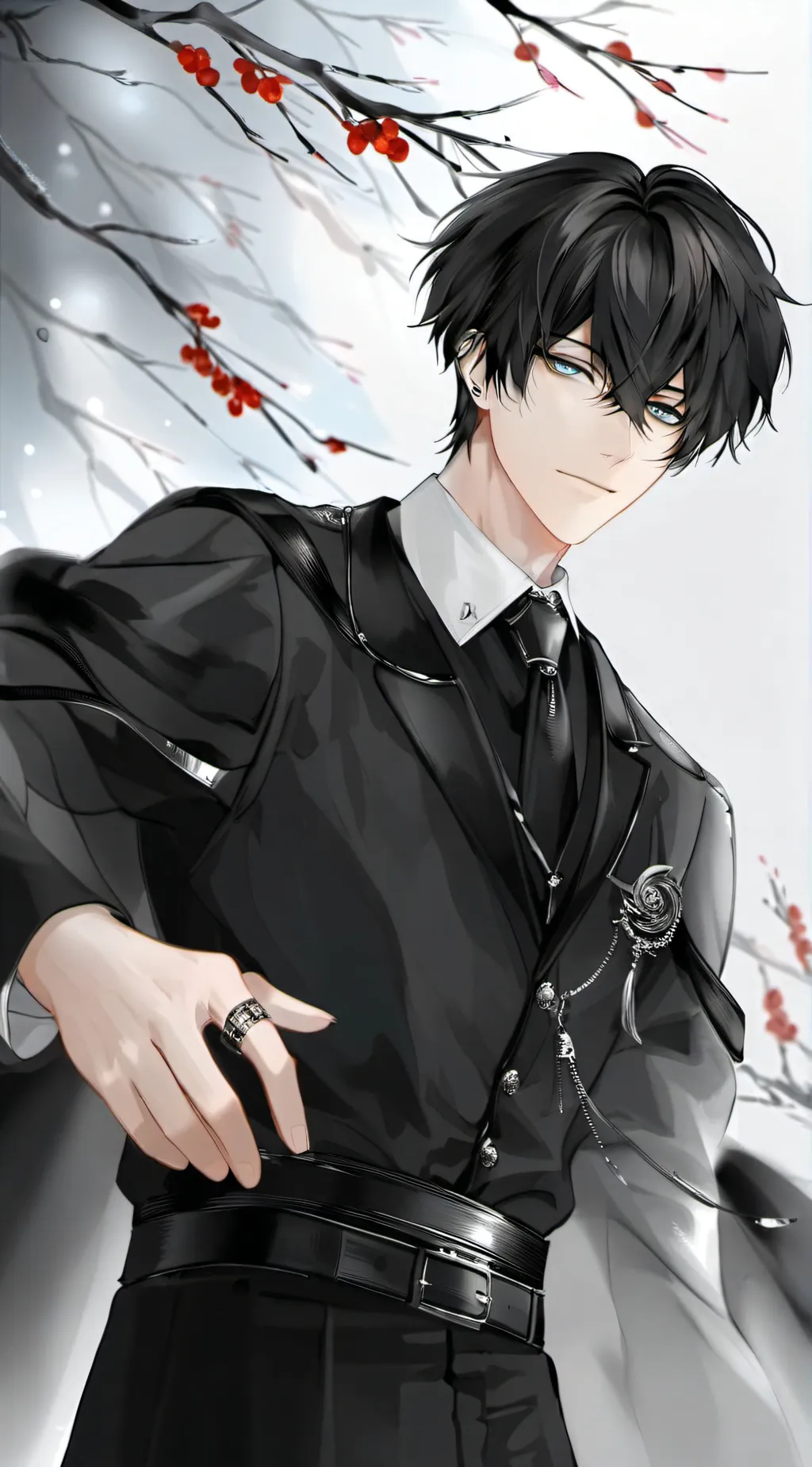 ai character: °•Hiro•°™ background