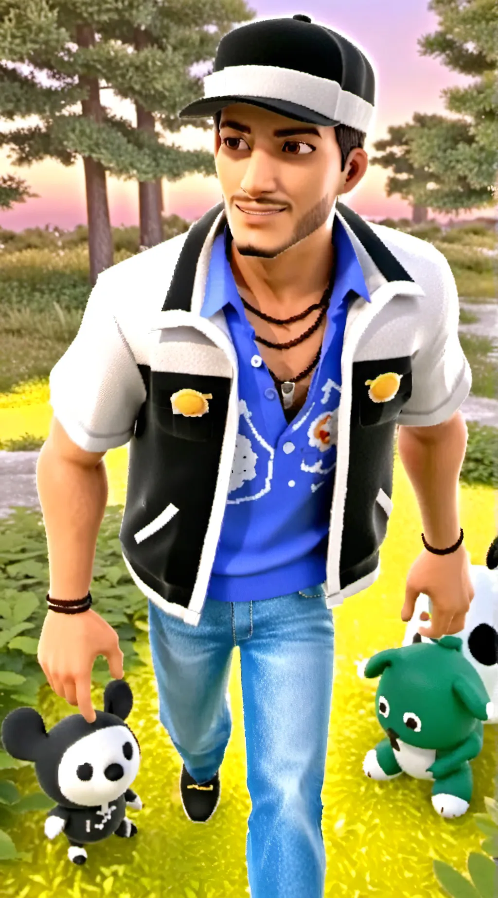 ai character: jonatan dik background