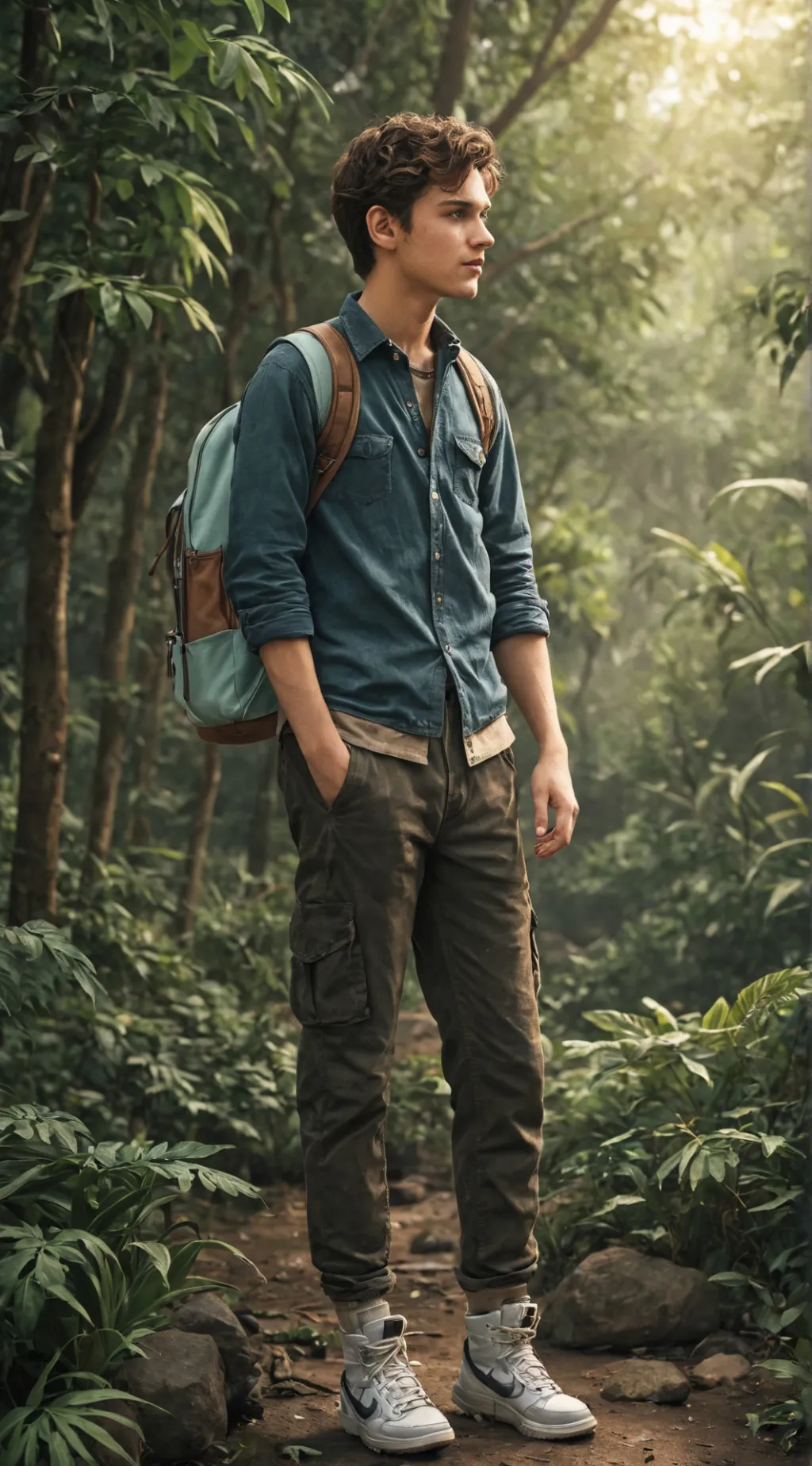 ai character: Landon background