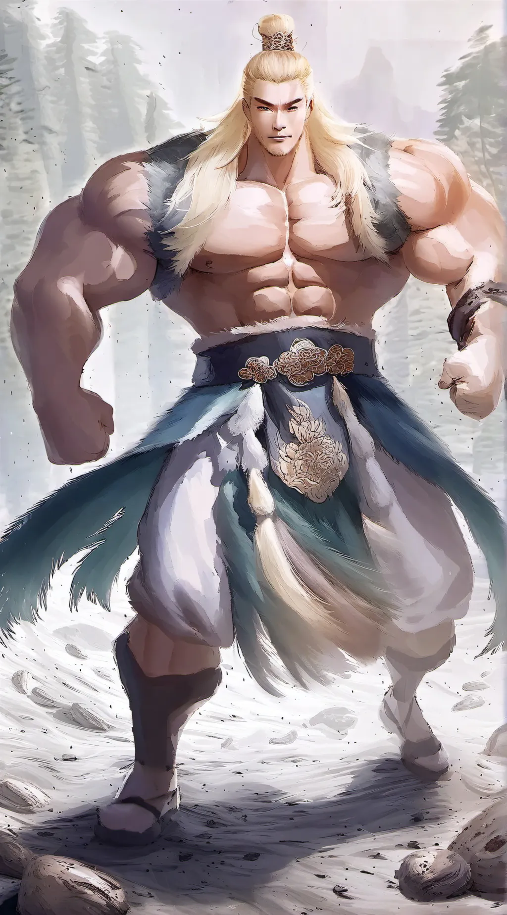 ai character: Crown Prince Wen background