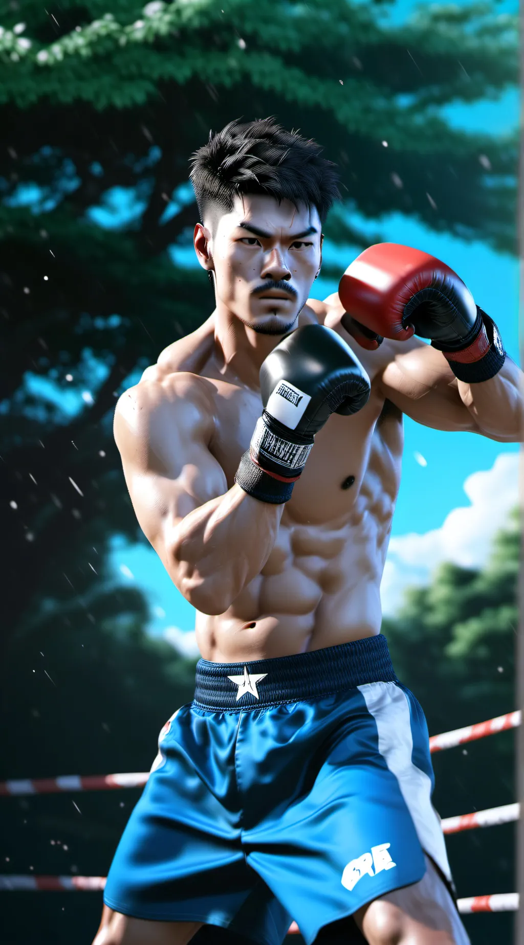 ai character: Kevinantuna 0shua background