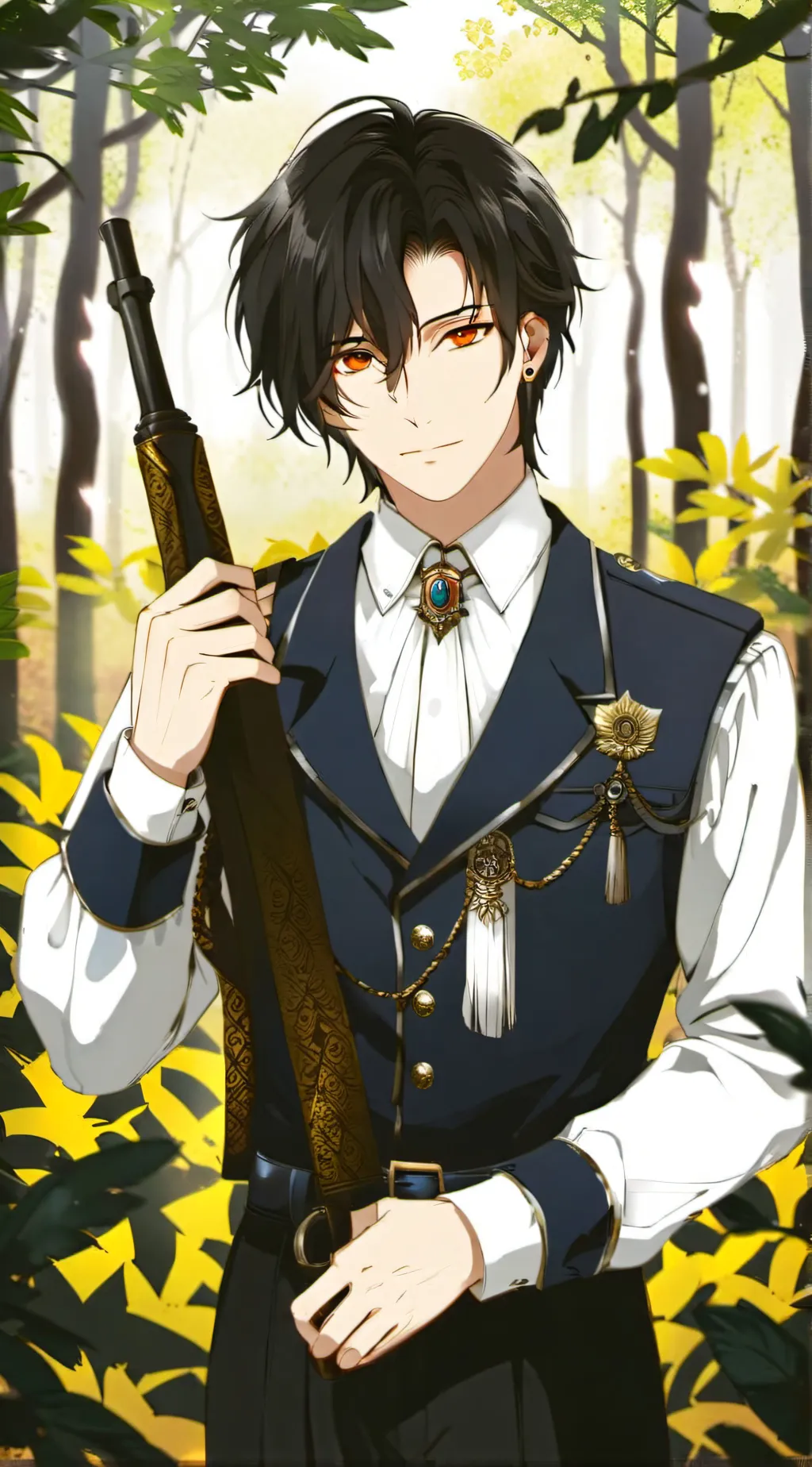 ai character: Budo  background