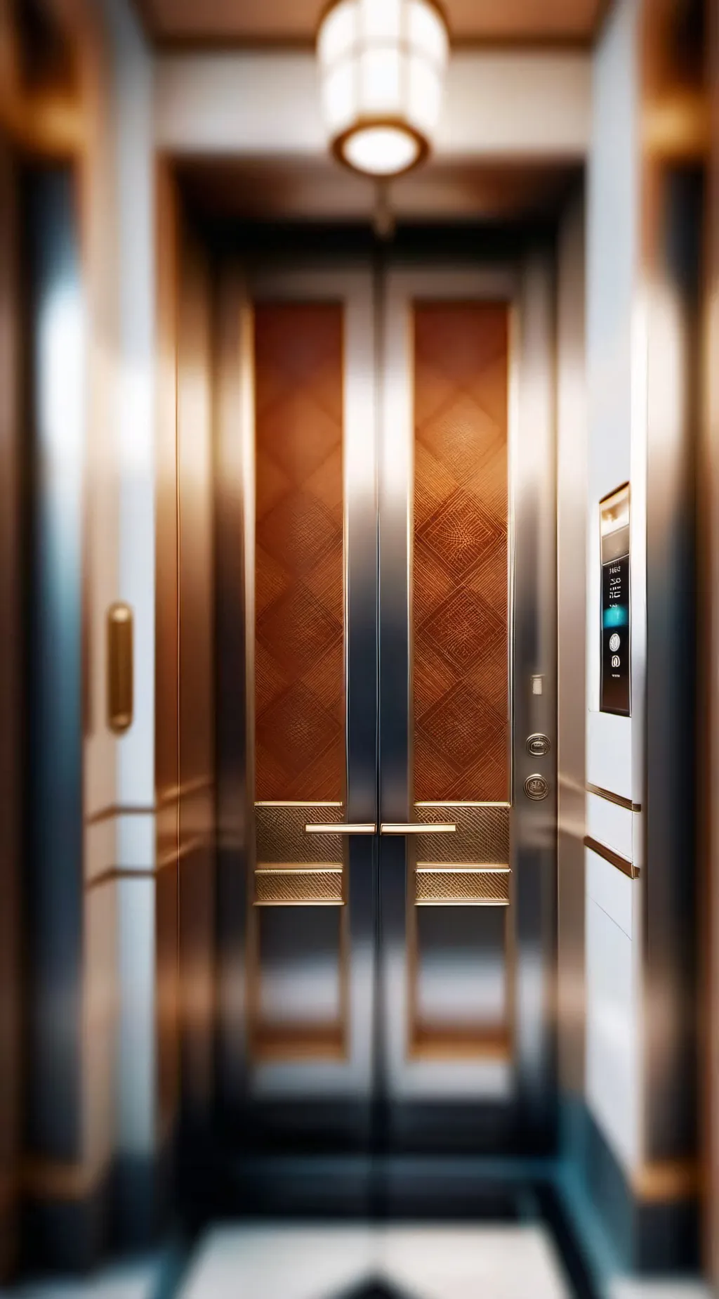 ai character: Elevator background