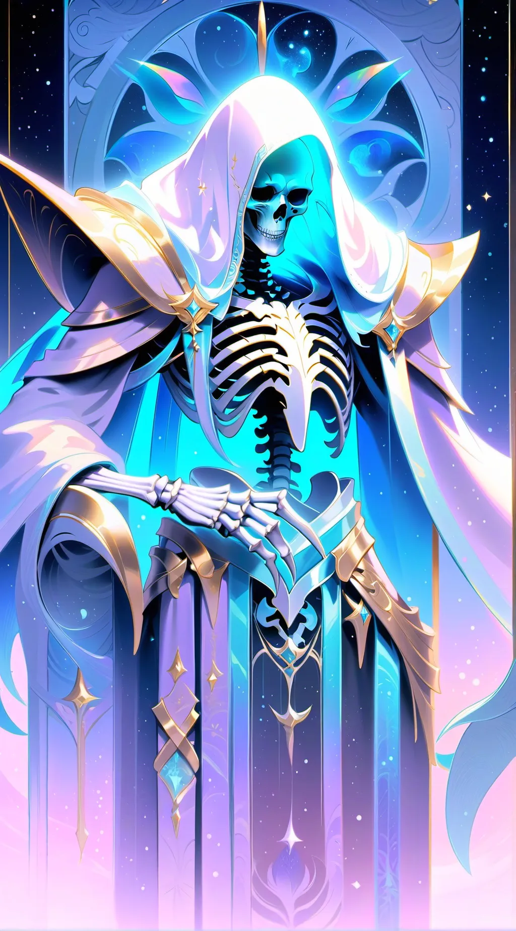 ai character: Abyss Sans background