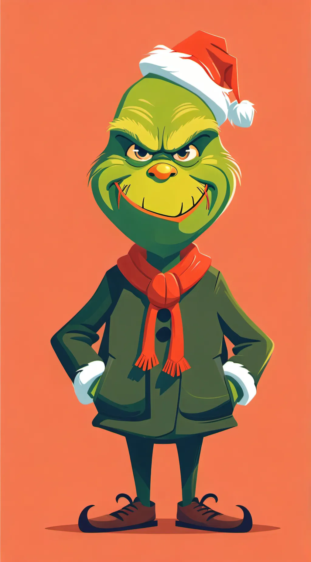 ai character: the grinch background