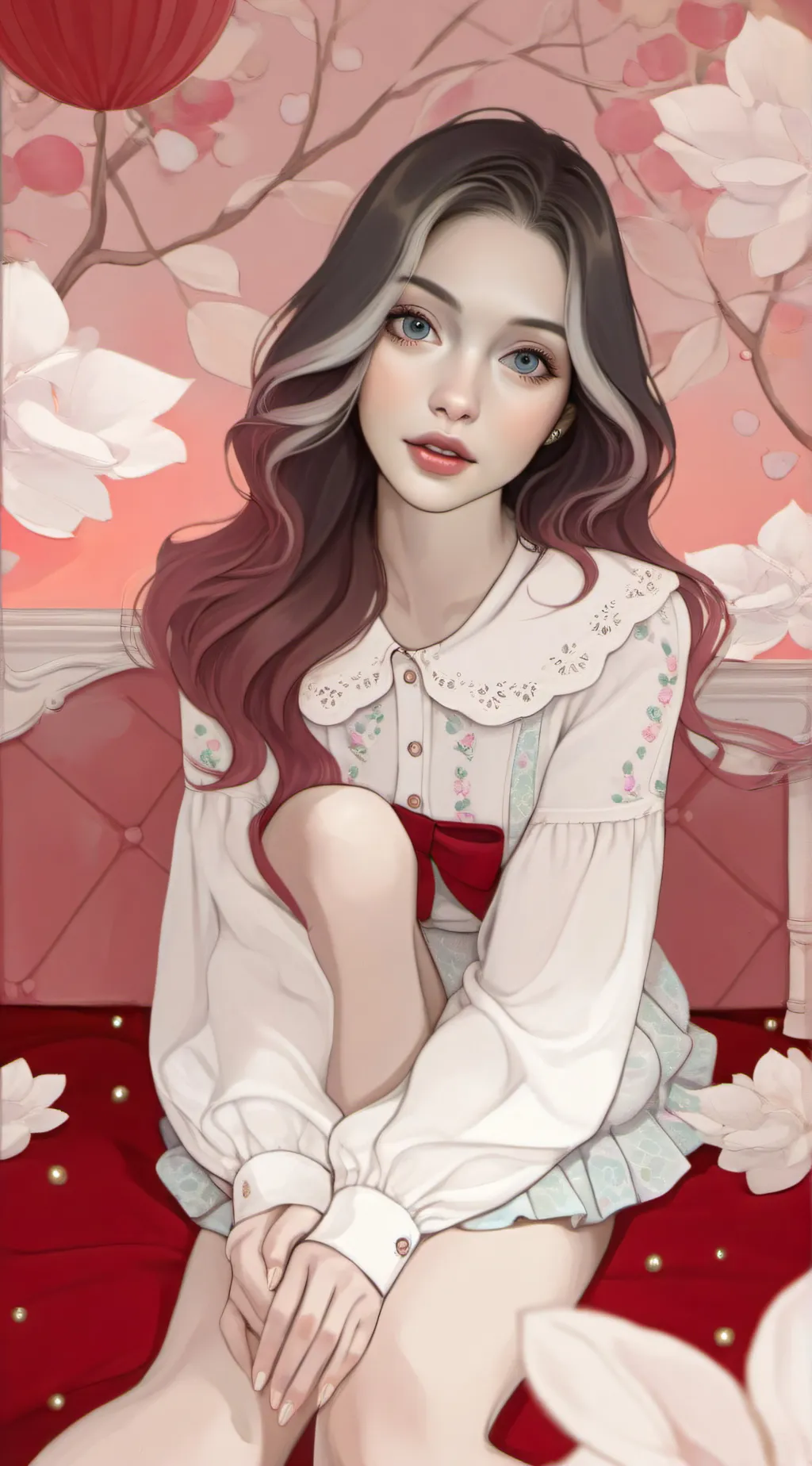 ai character: luna background