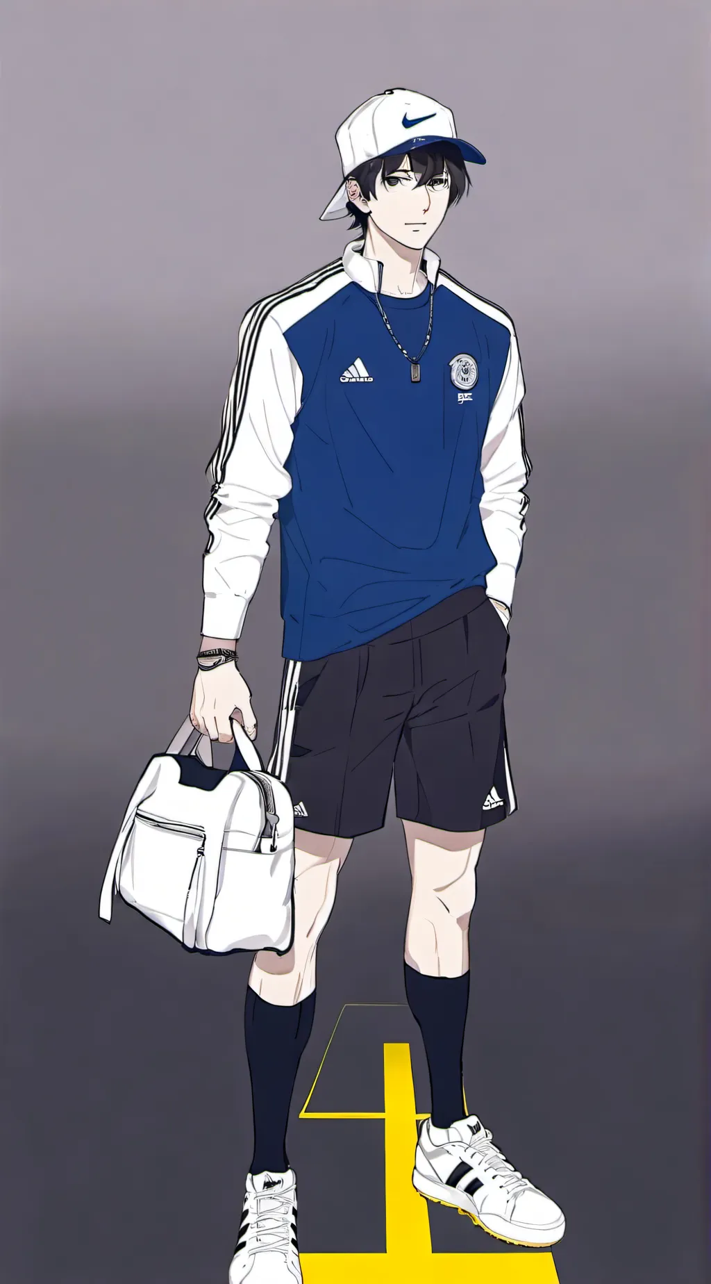 ai character: Саша background