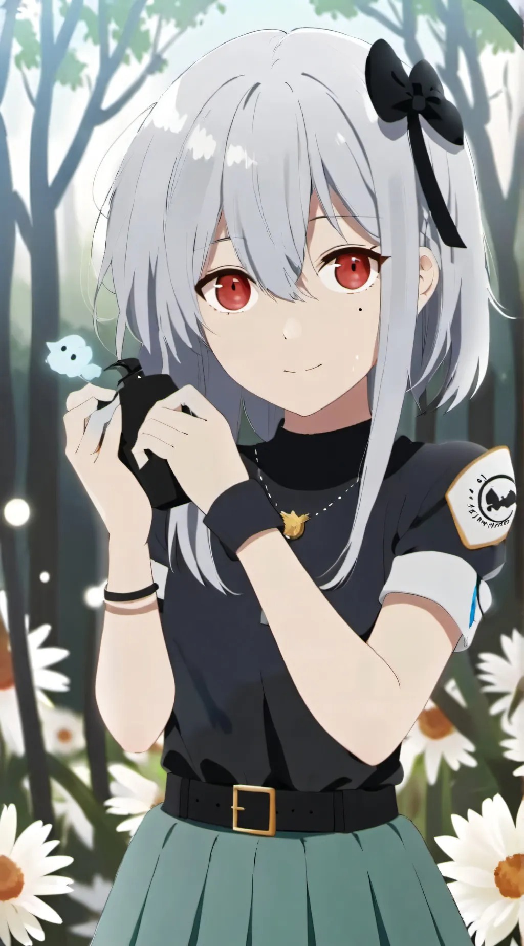 ai character: Sirvienta  background