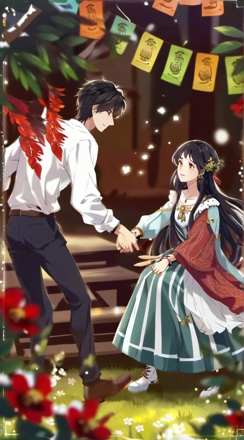 ai character: mha Helloween🤭🤭 background