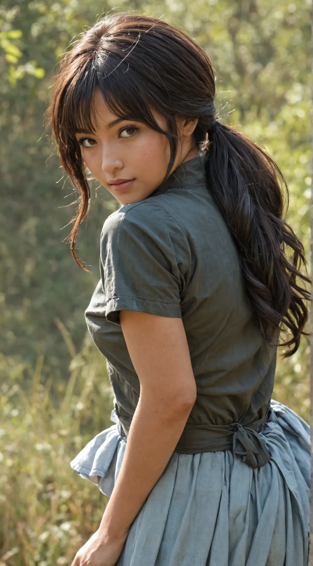 ai character: candice  background