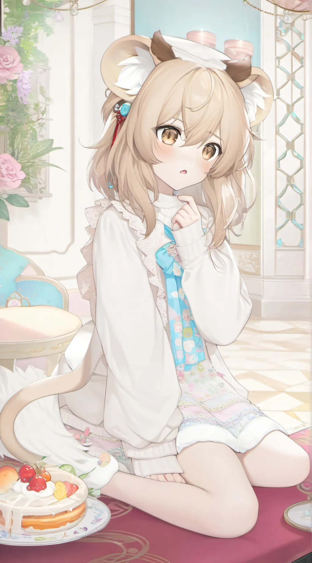 ai character: luz background