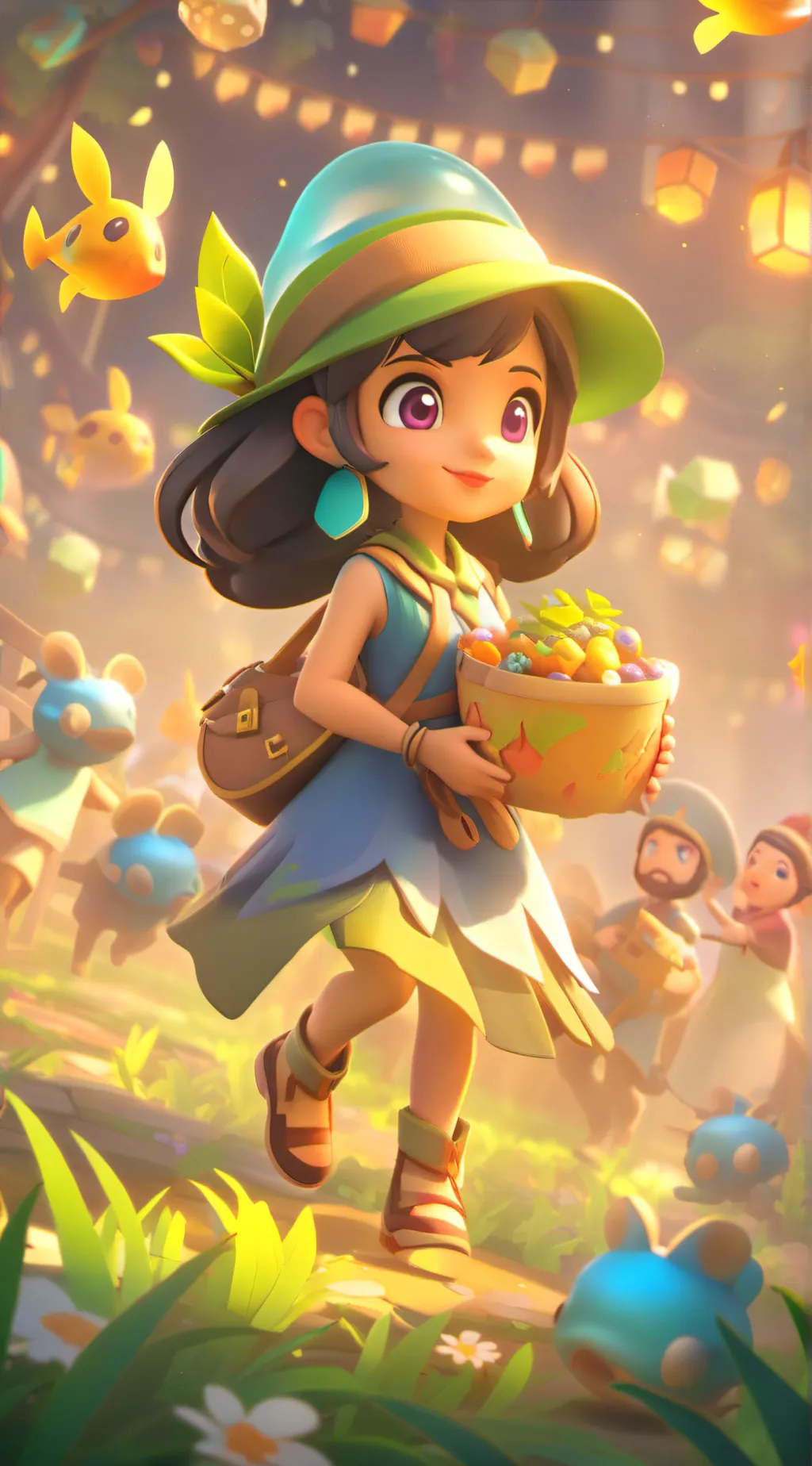 ai character: fpe then they kids background