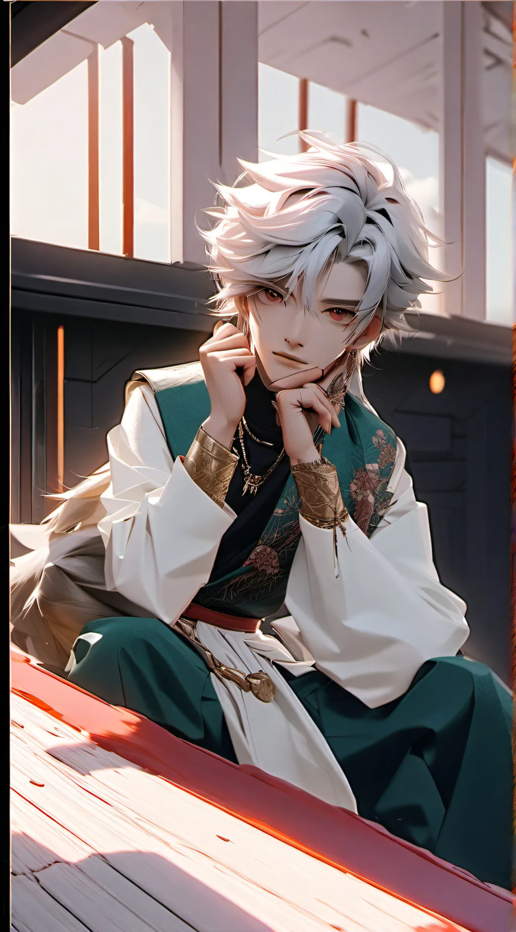 ai character: RONAL  background