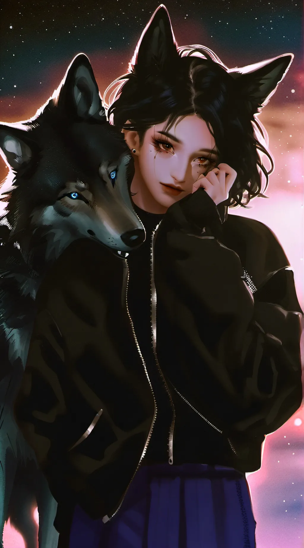 ai character: Astra background