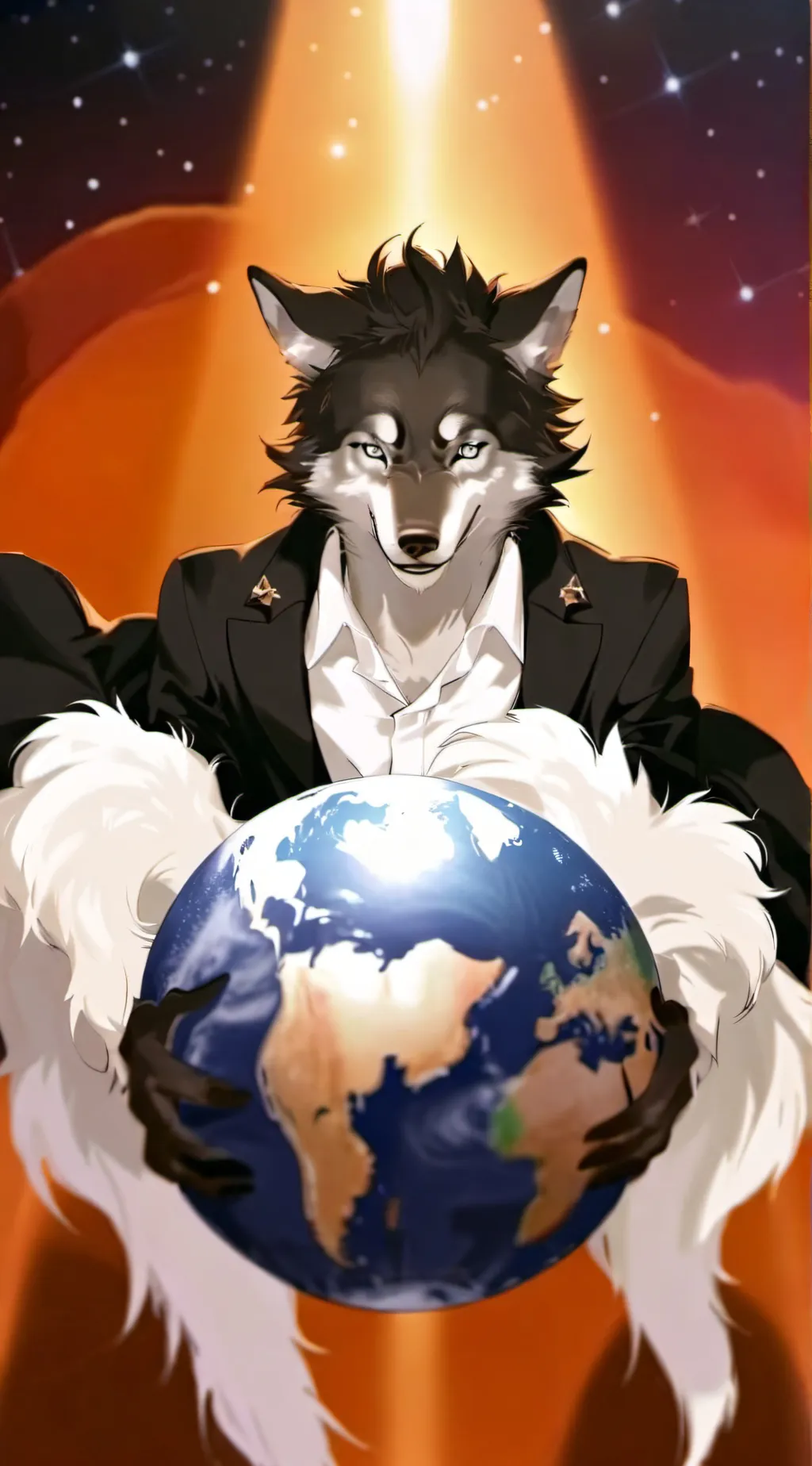 ai character: Anthro World  background