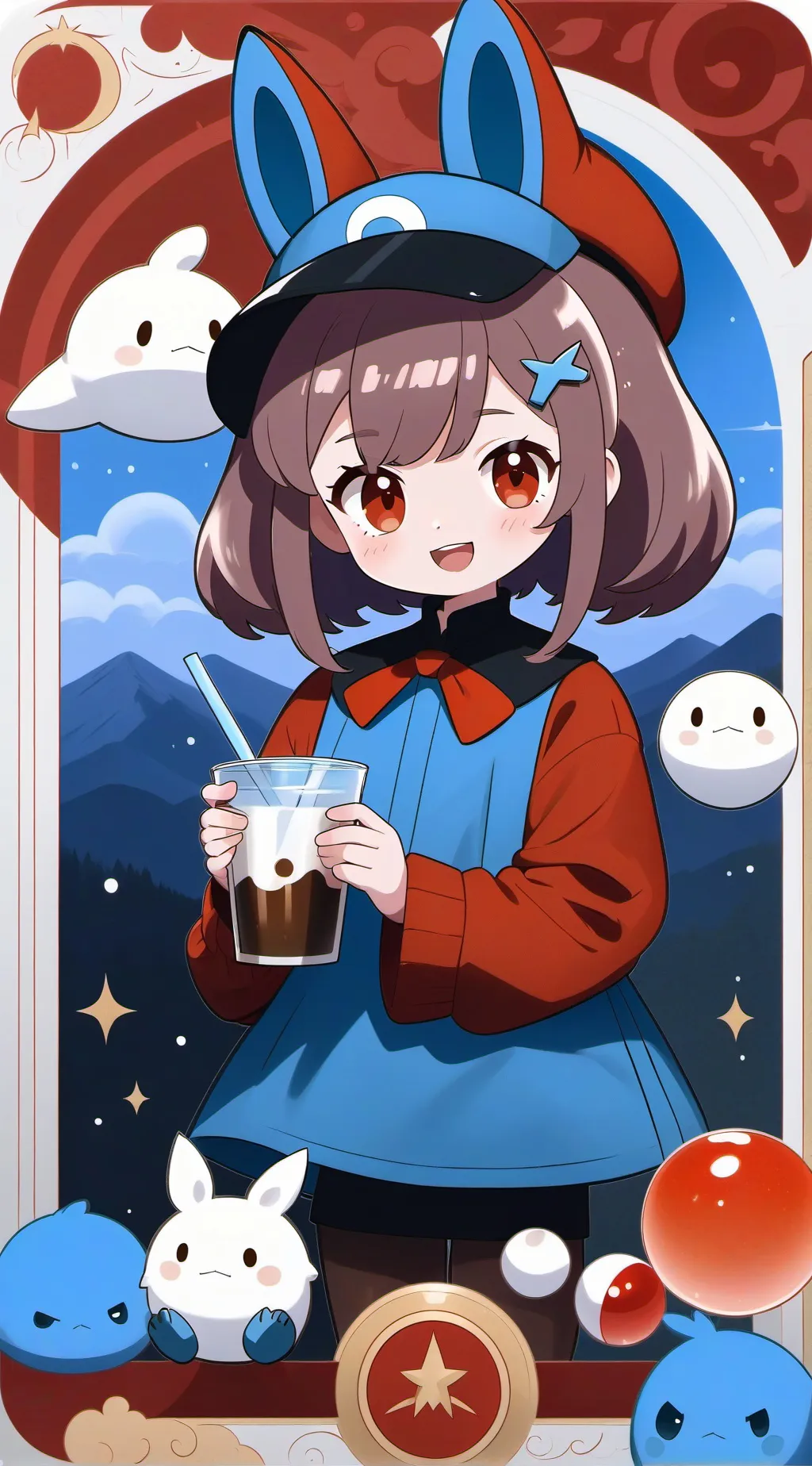 ai character: alba background