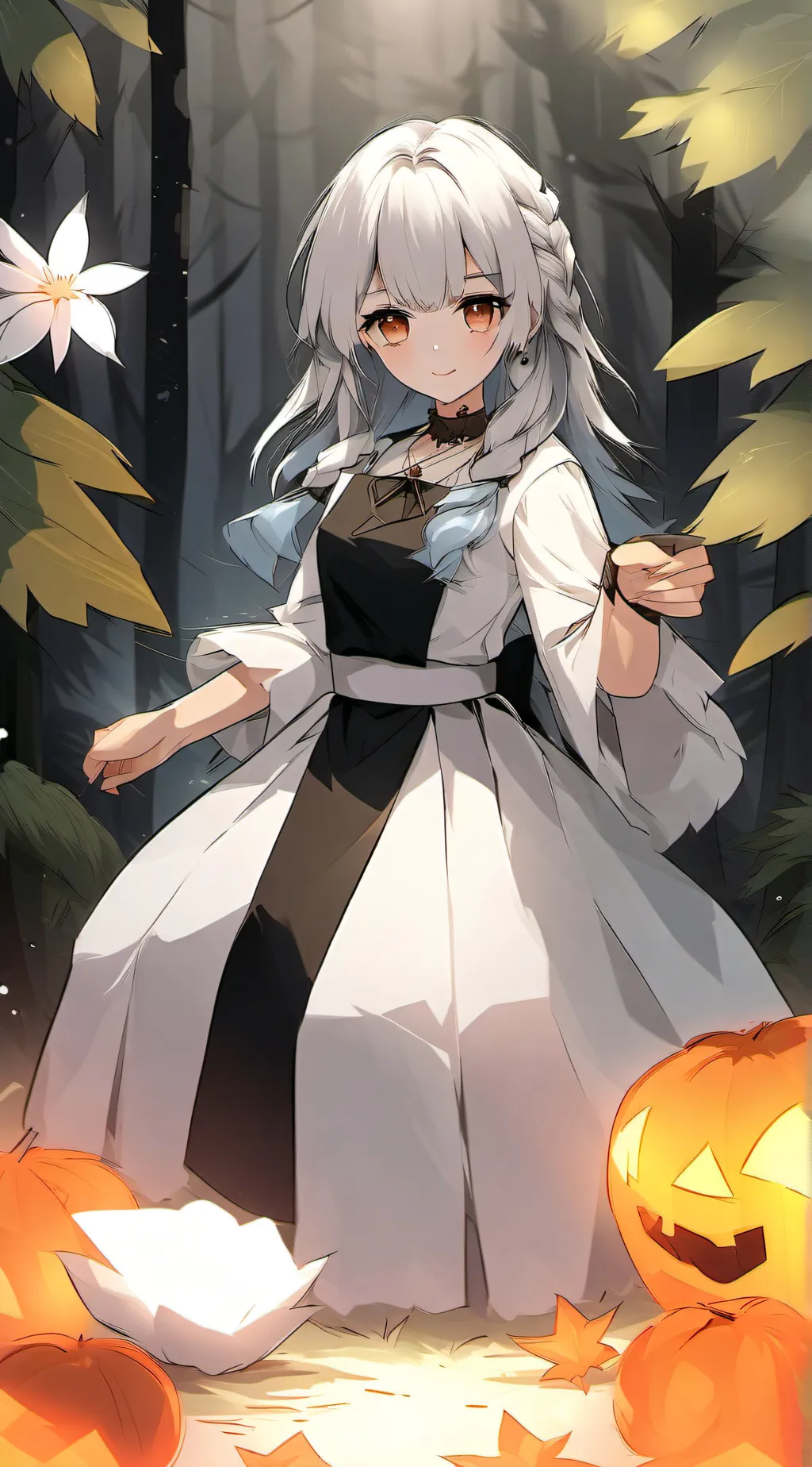 ai character: Lumina background