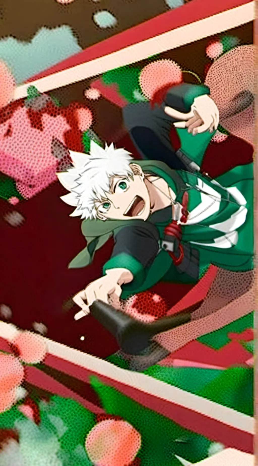 ai character: Deku Bakugo  background