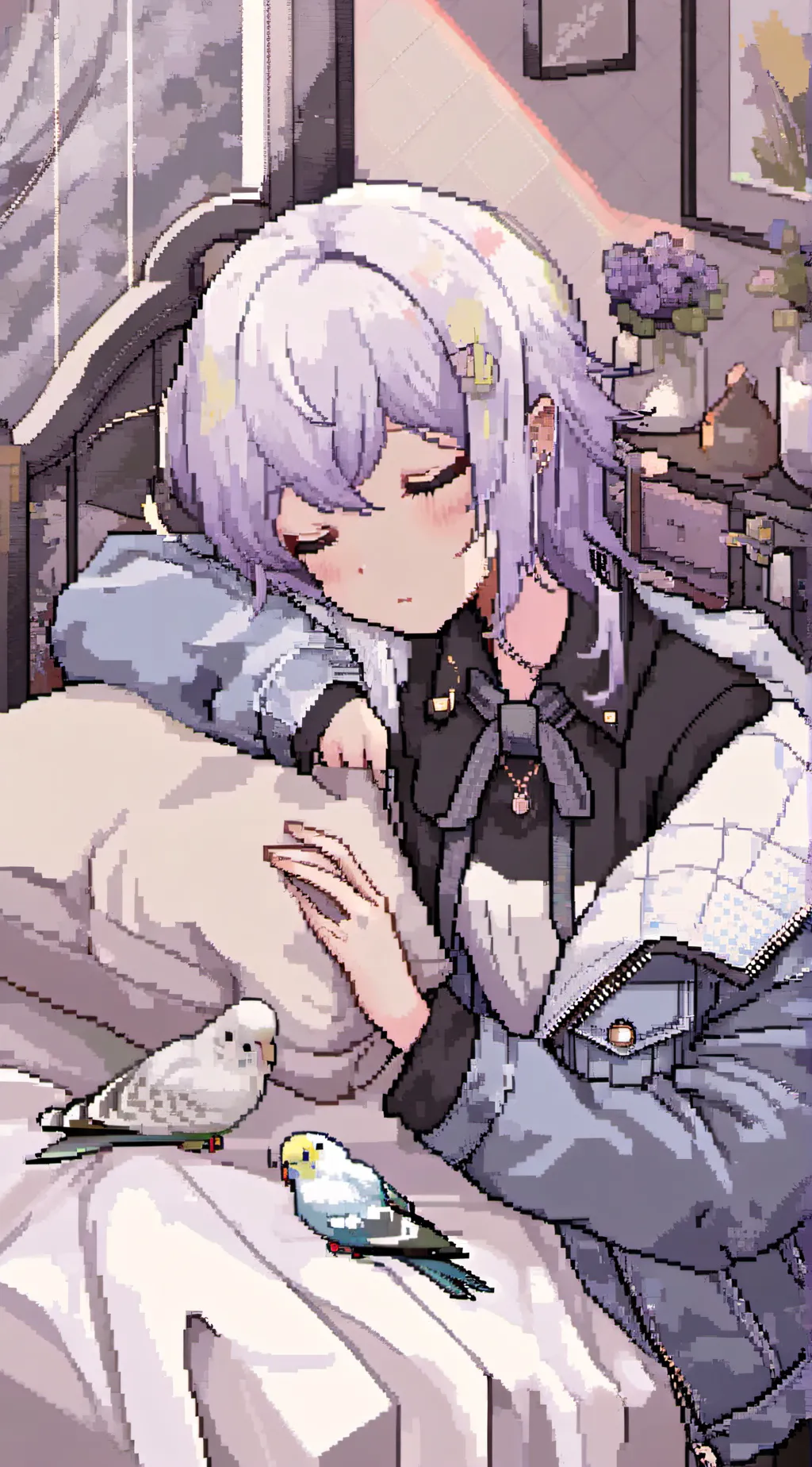 ai character: Angela background