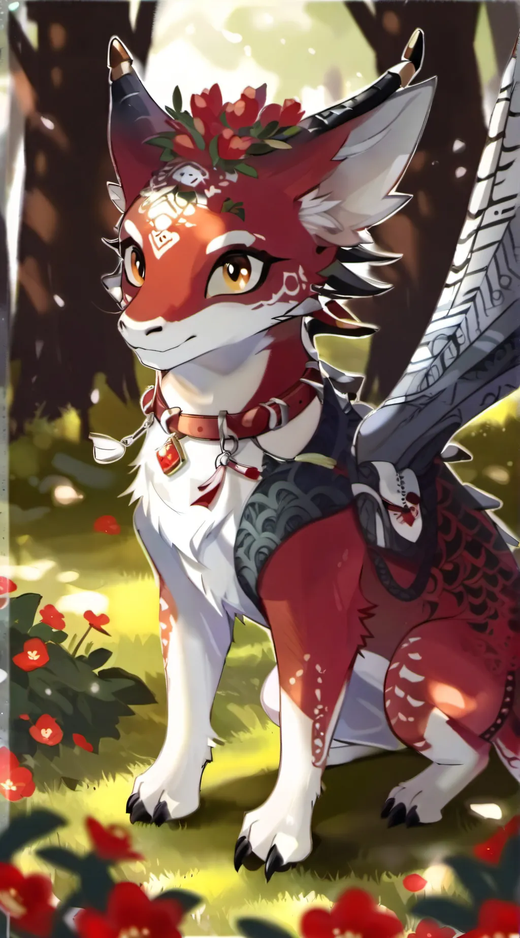 ai character: Garnet background