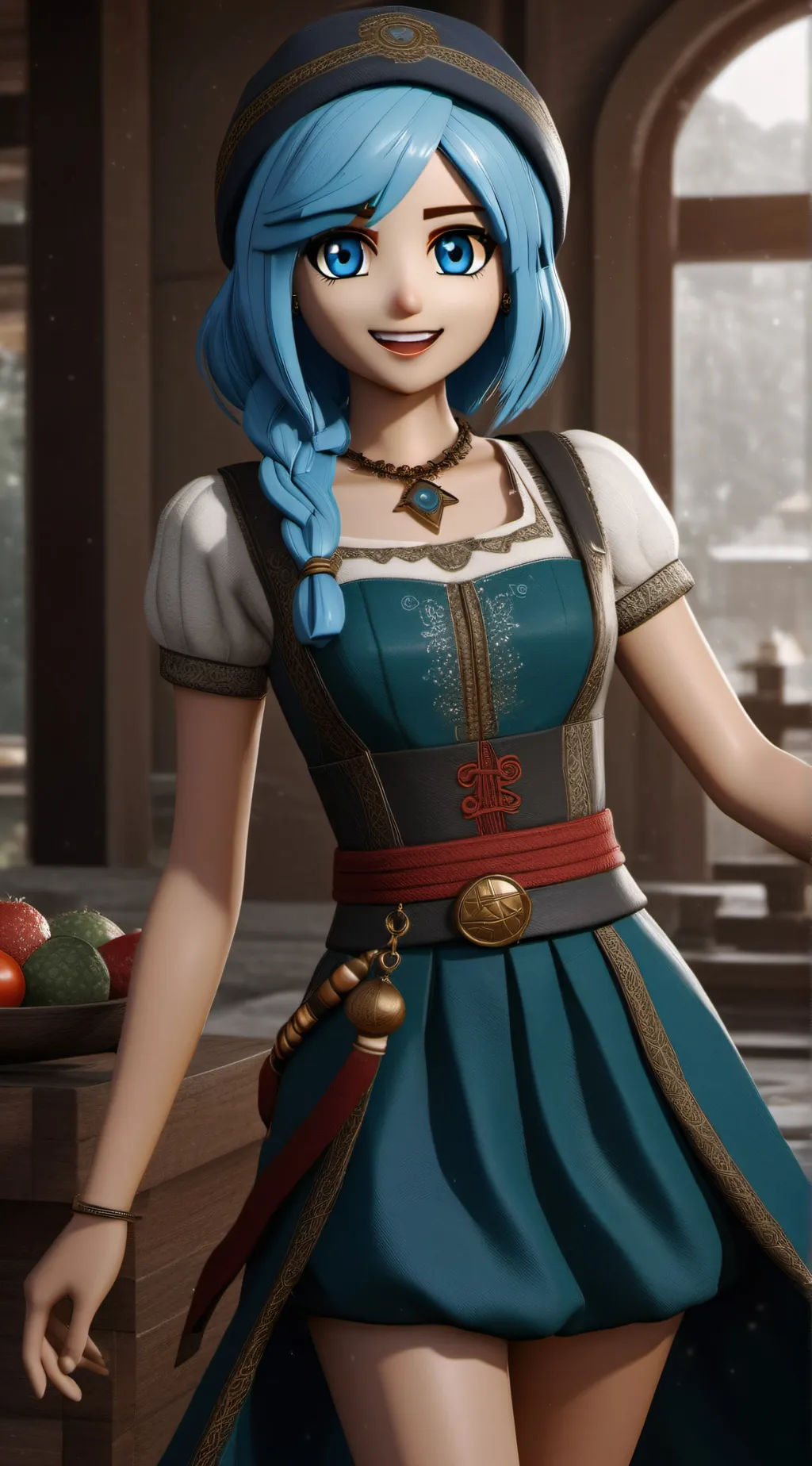 ai character: it's funny cake background