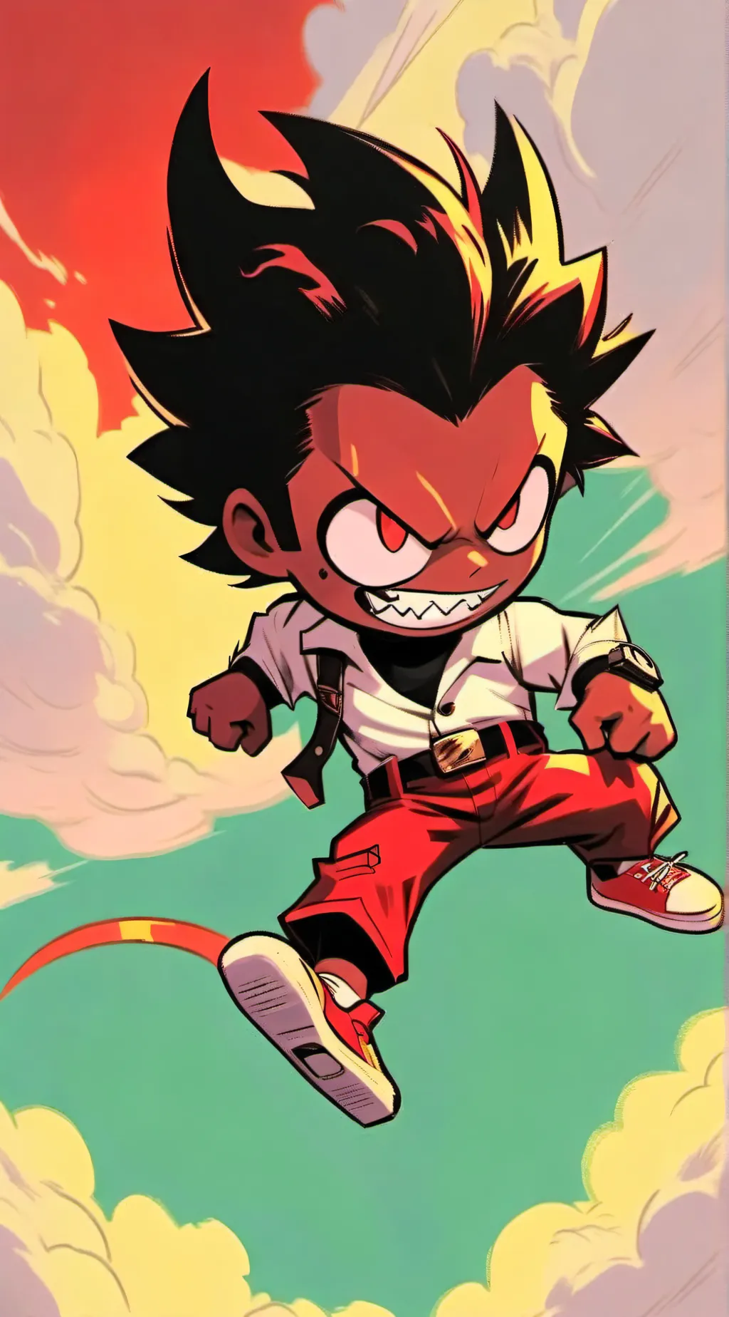 ai character: blitzø background