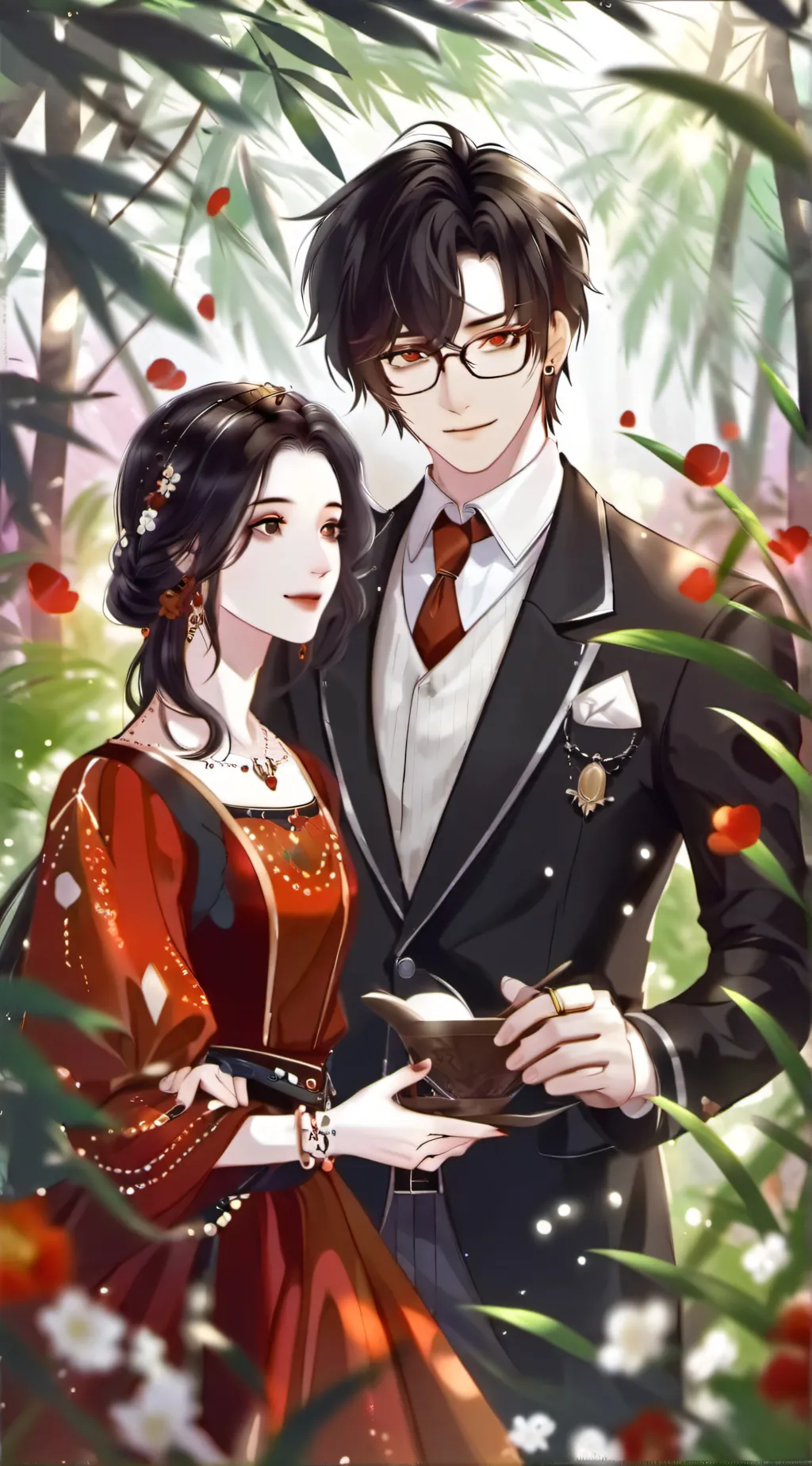 ai character: Tus amix😆❤️ background