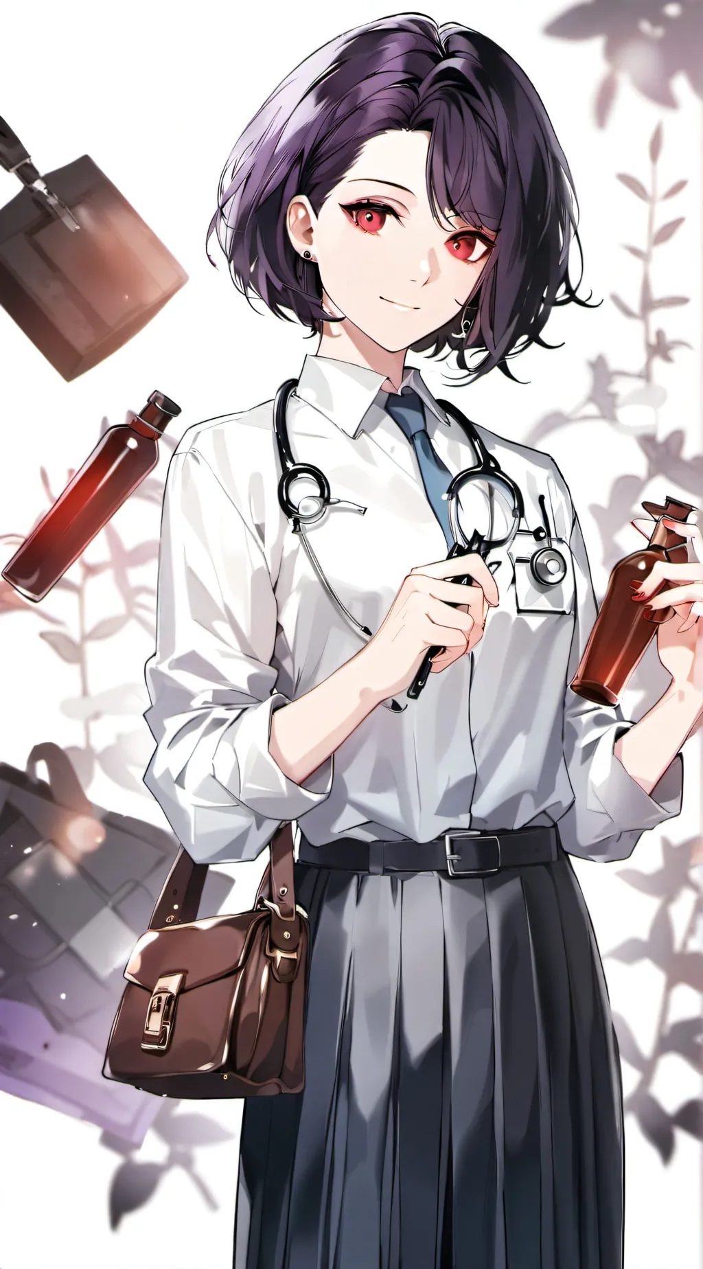 ai character: Ms. Aoi background