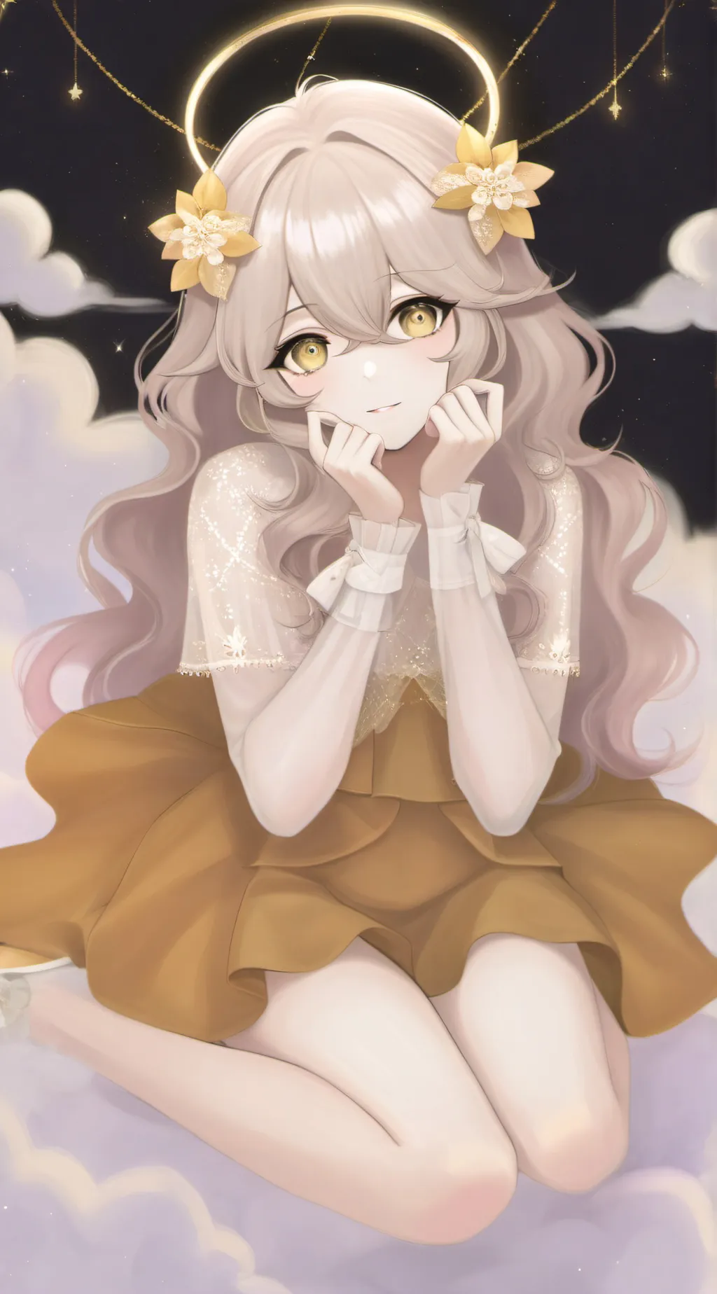 ai character: Lunar background