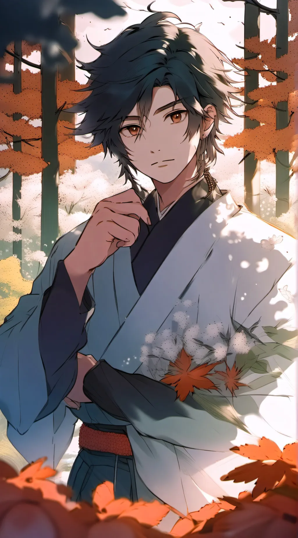 ai character: Hashiras background