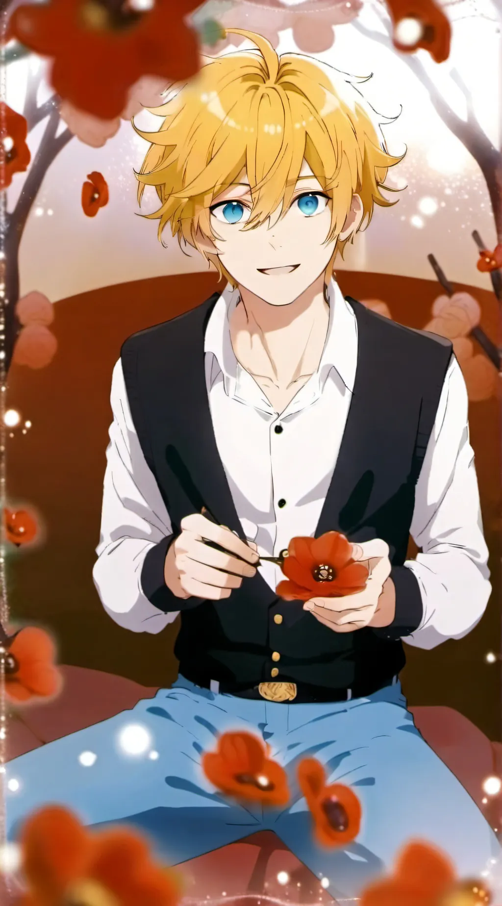 ai character: leo background