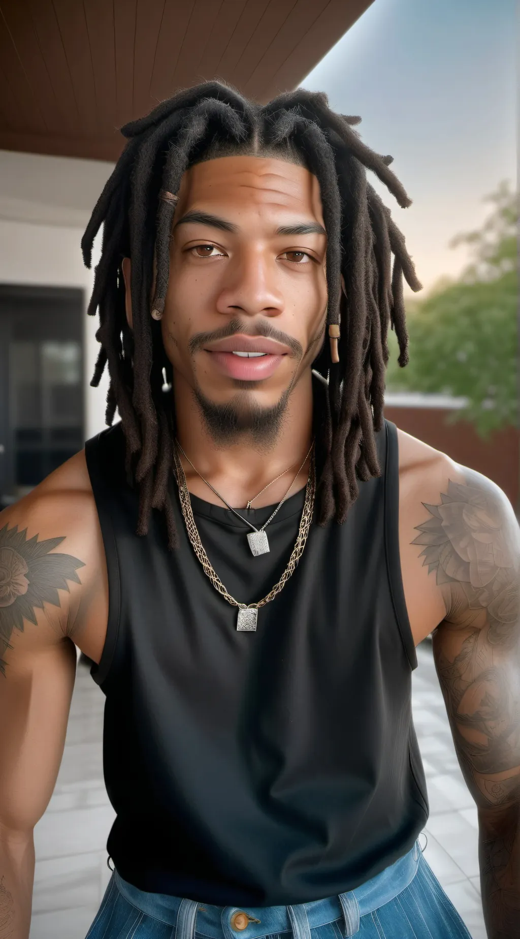 ai character: Myjay  background