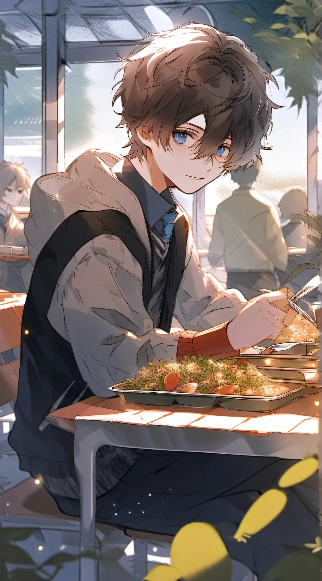 ai character: Ethan background