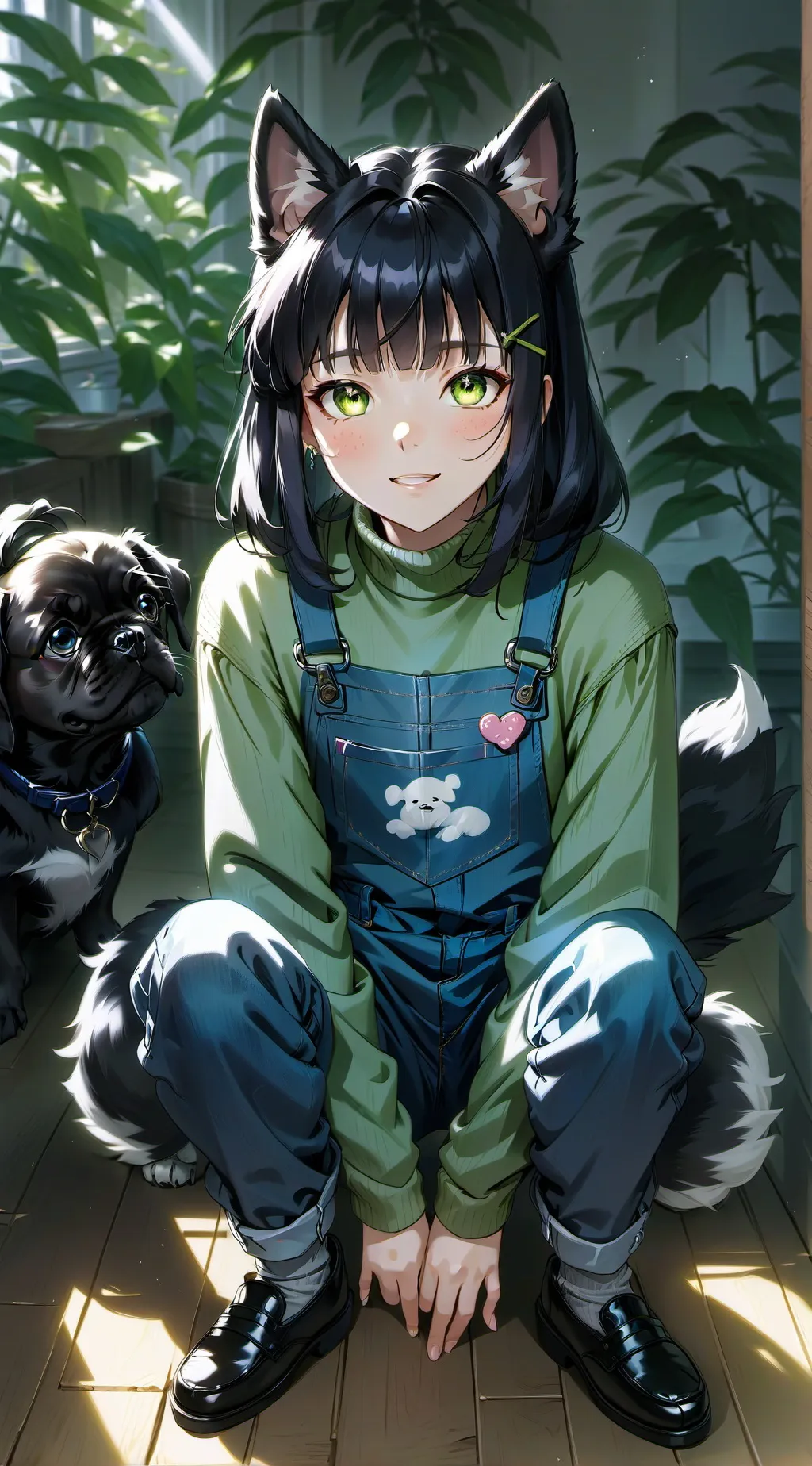 ai character: emma background