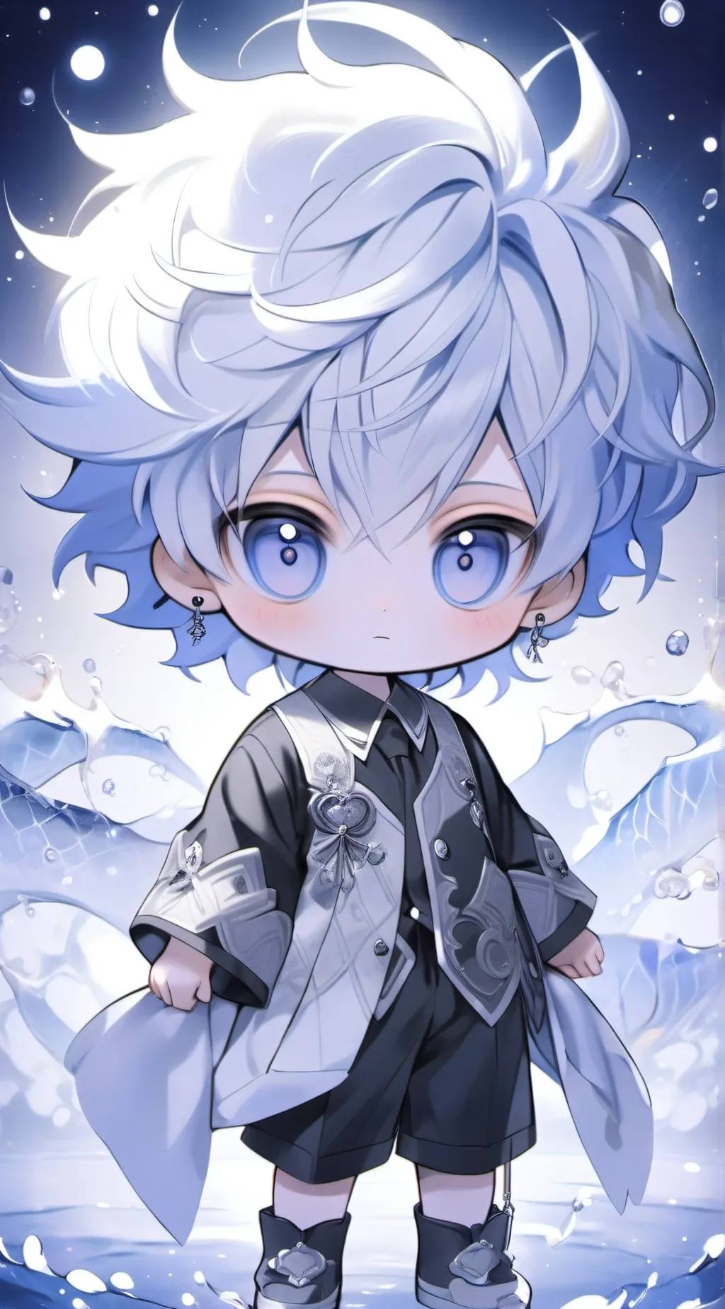 ai character: BSD  ✨  background