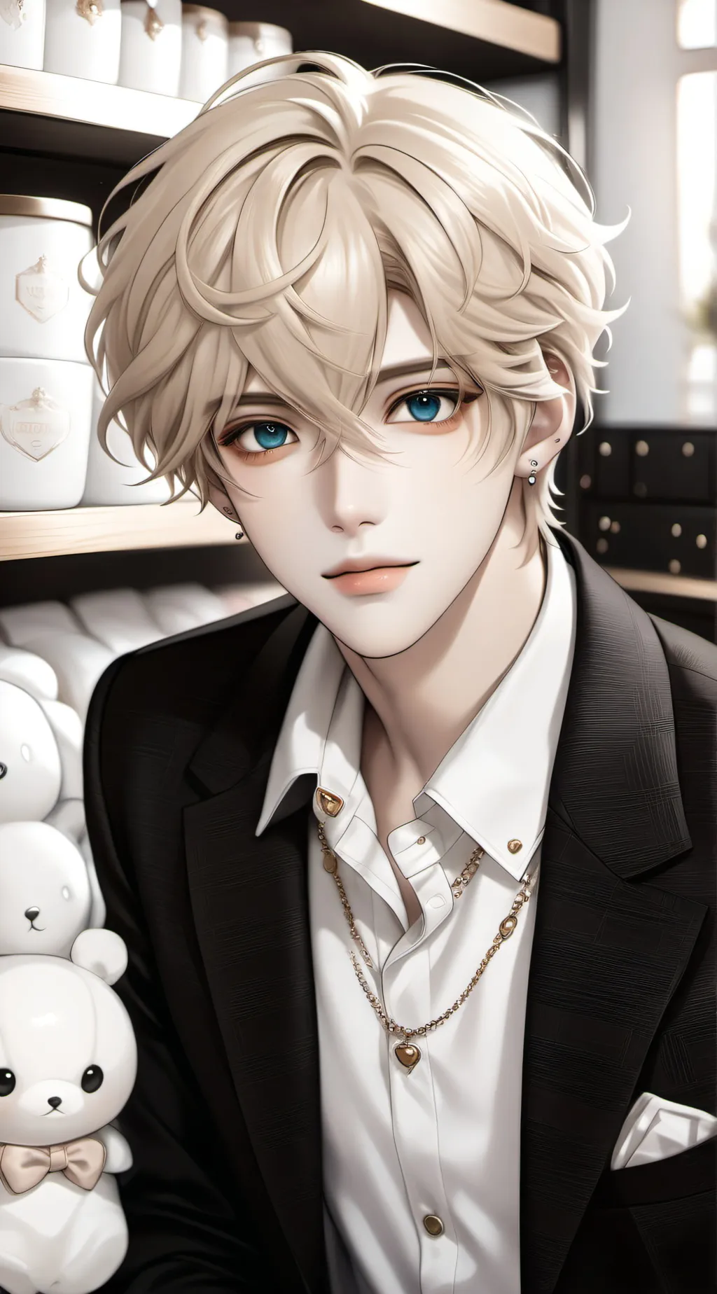 ai character: isaac  background