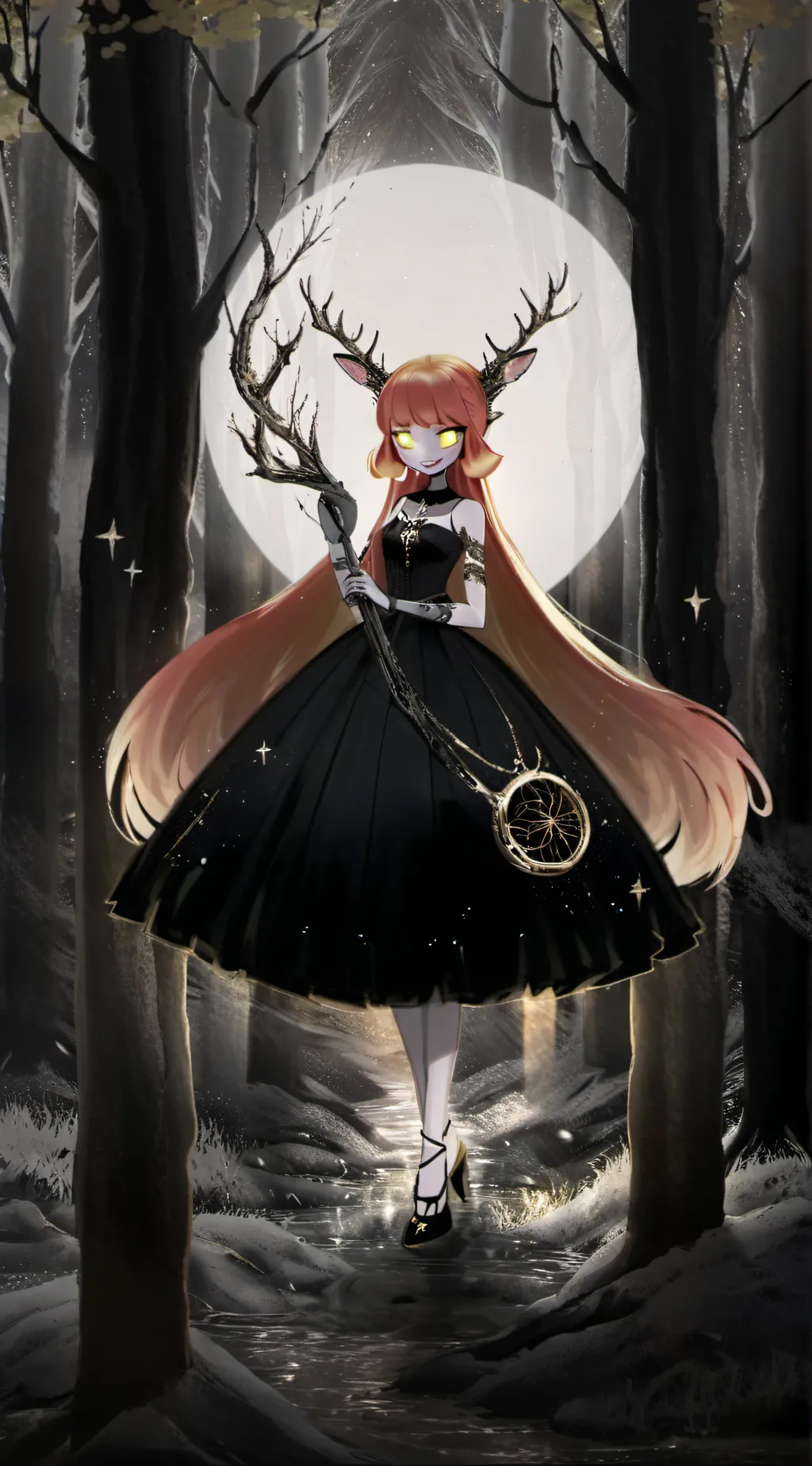 ai character: lady limu background