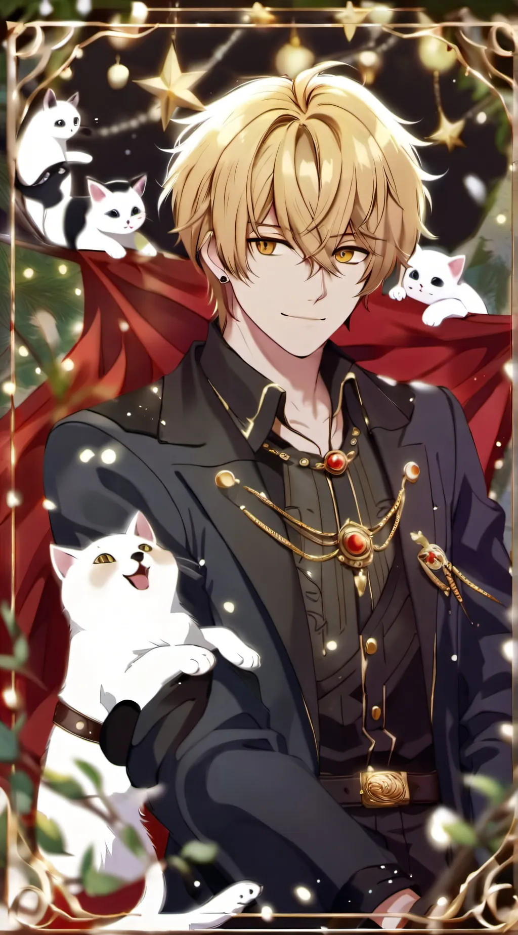 ai character: Carl donuts   background