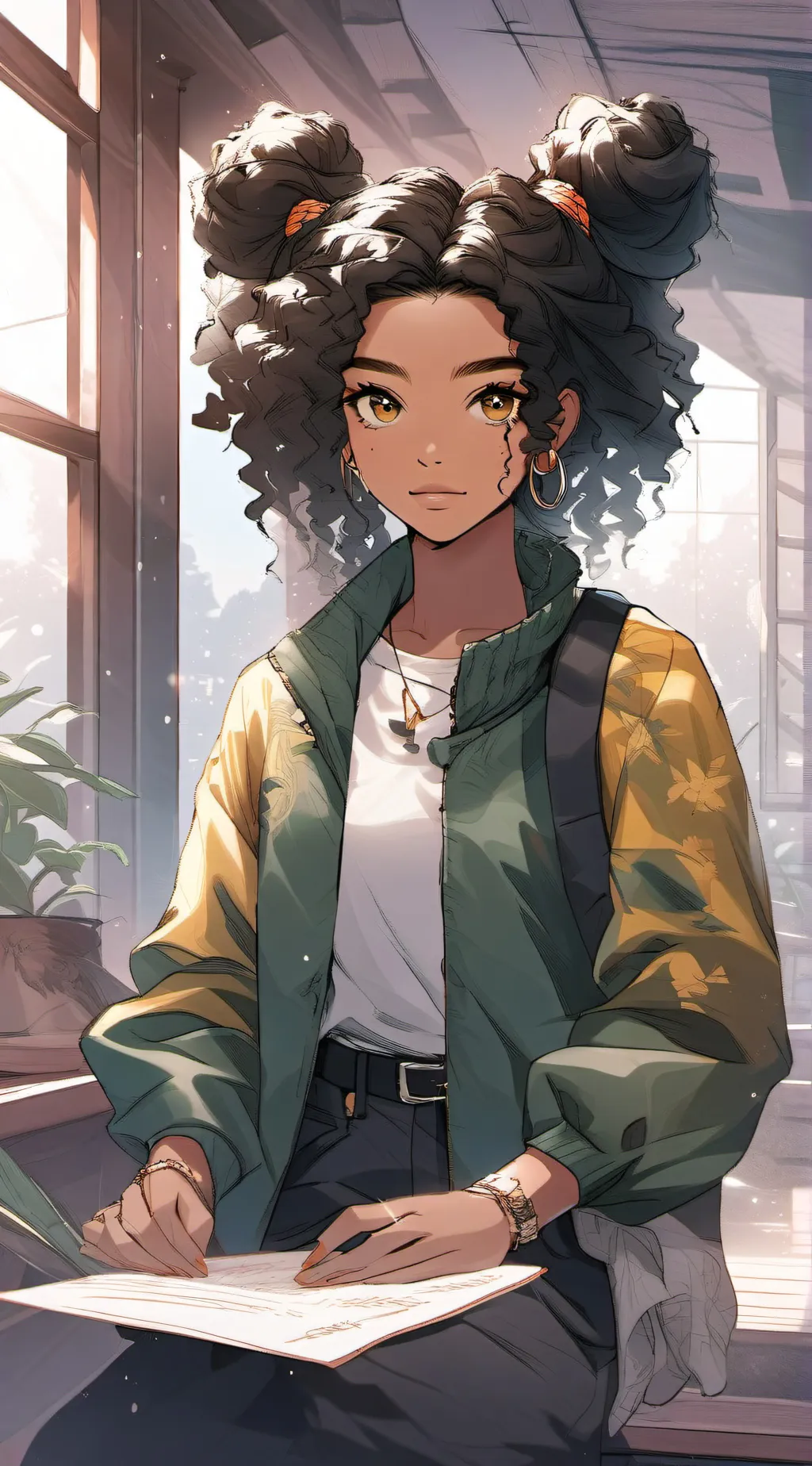 ai character: your friend apirl background