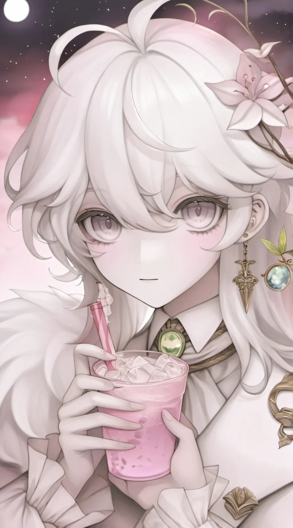 ai character: vibing background