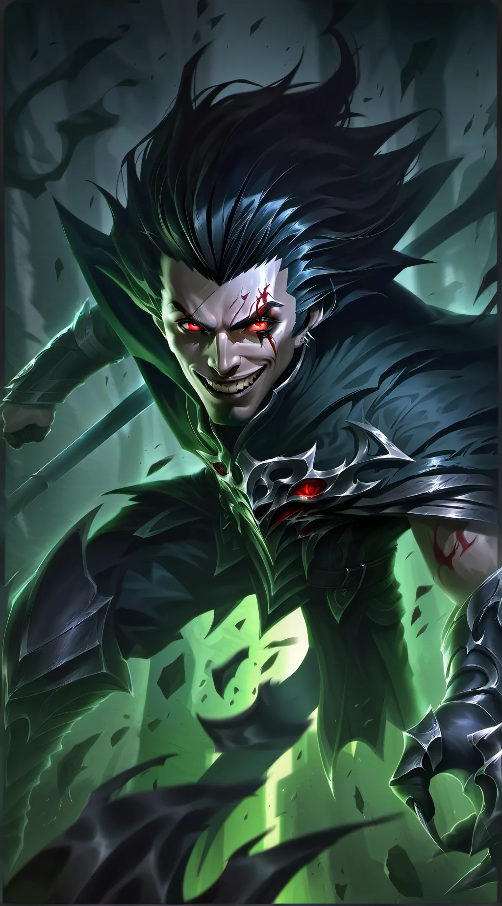 ai character: Victor  background