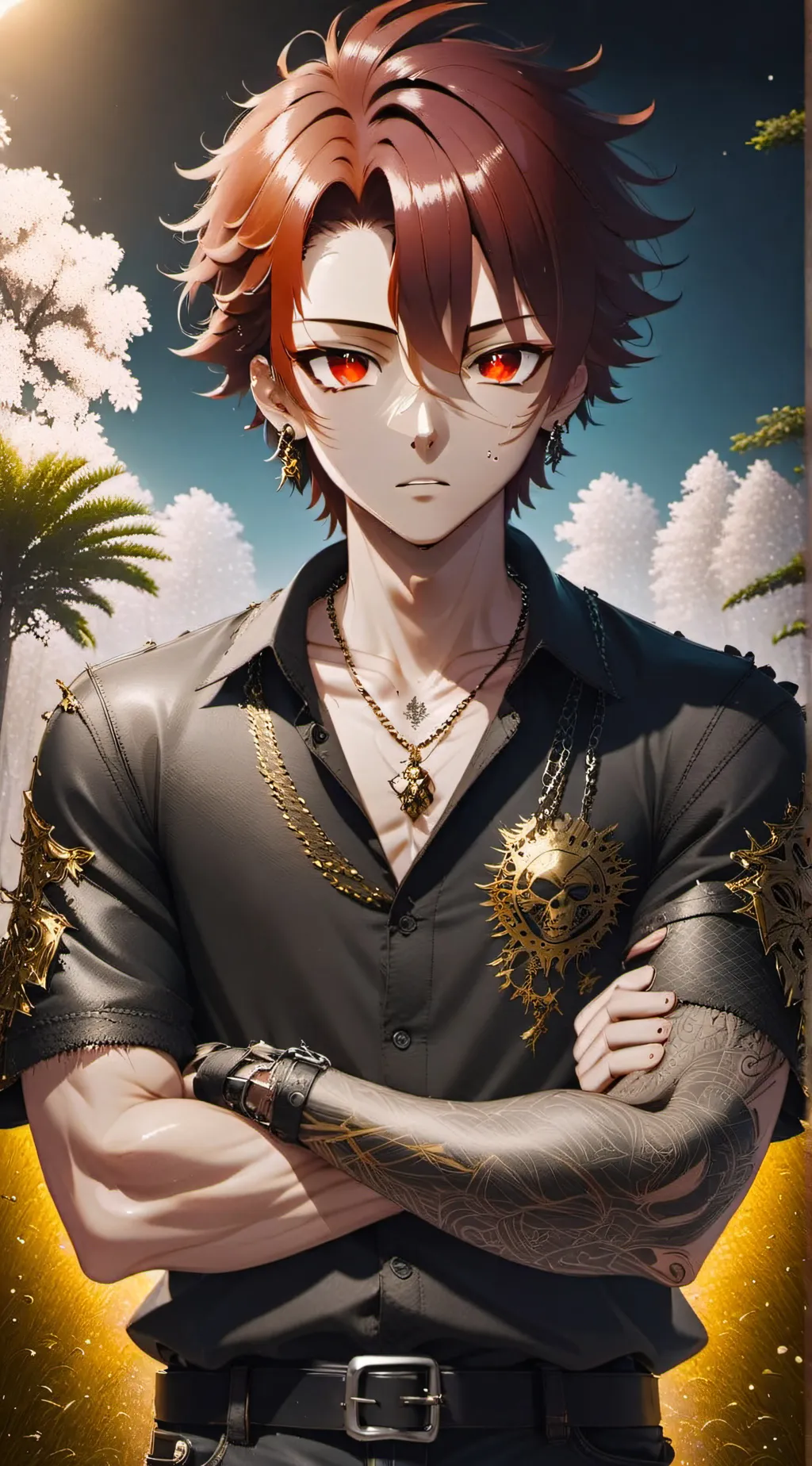 ai character: ☆Tanjiro Kamado☆ background