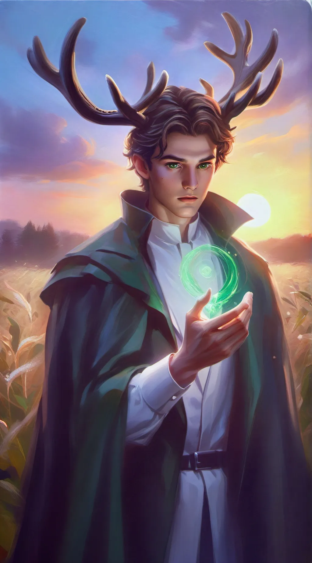 ai character: ♧Hiinyu♧ background