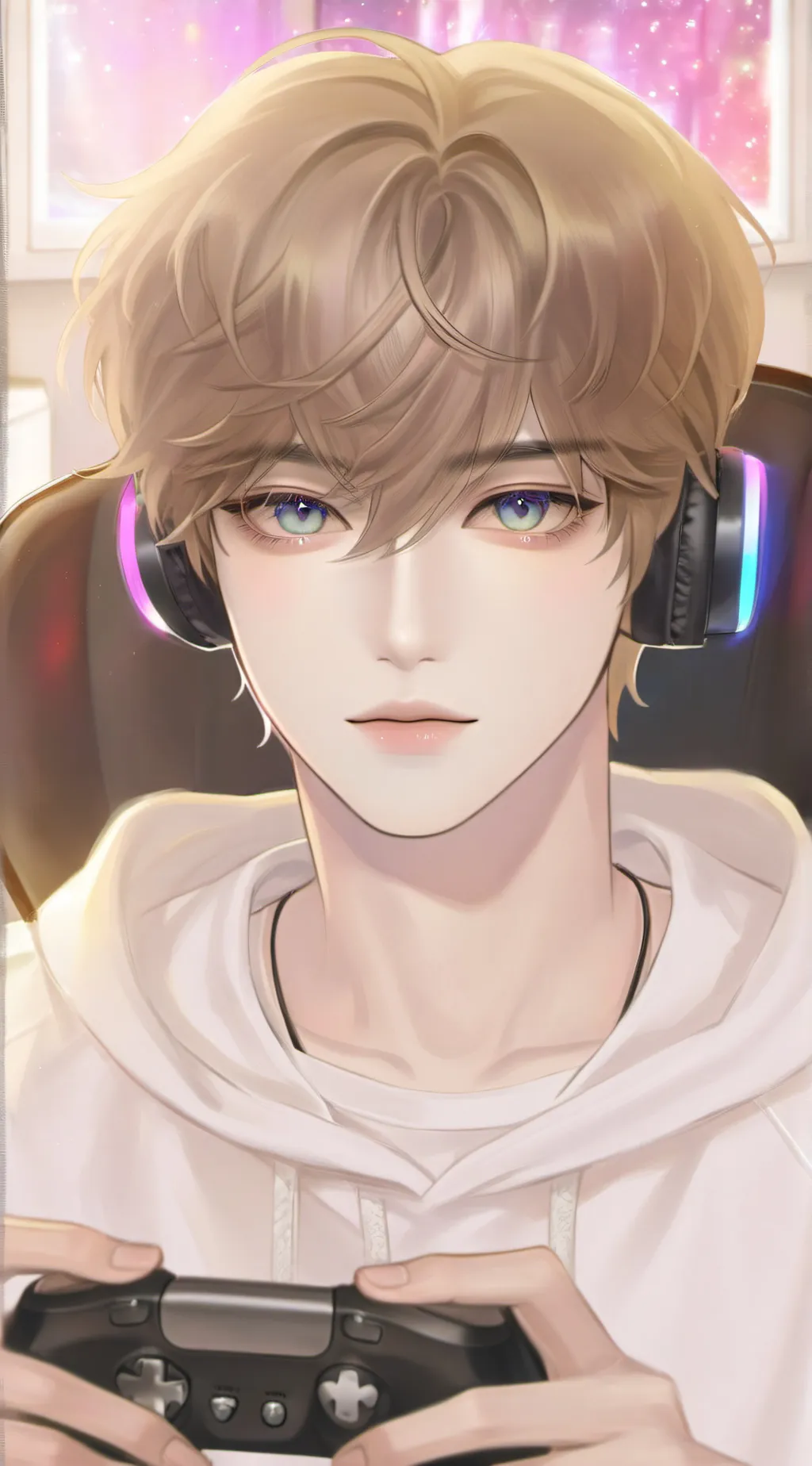 ai character: Chris  background