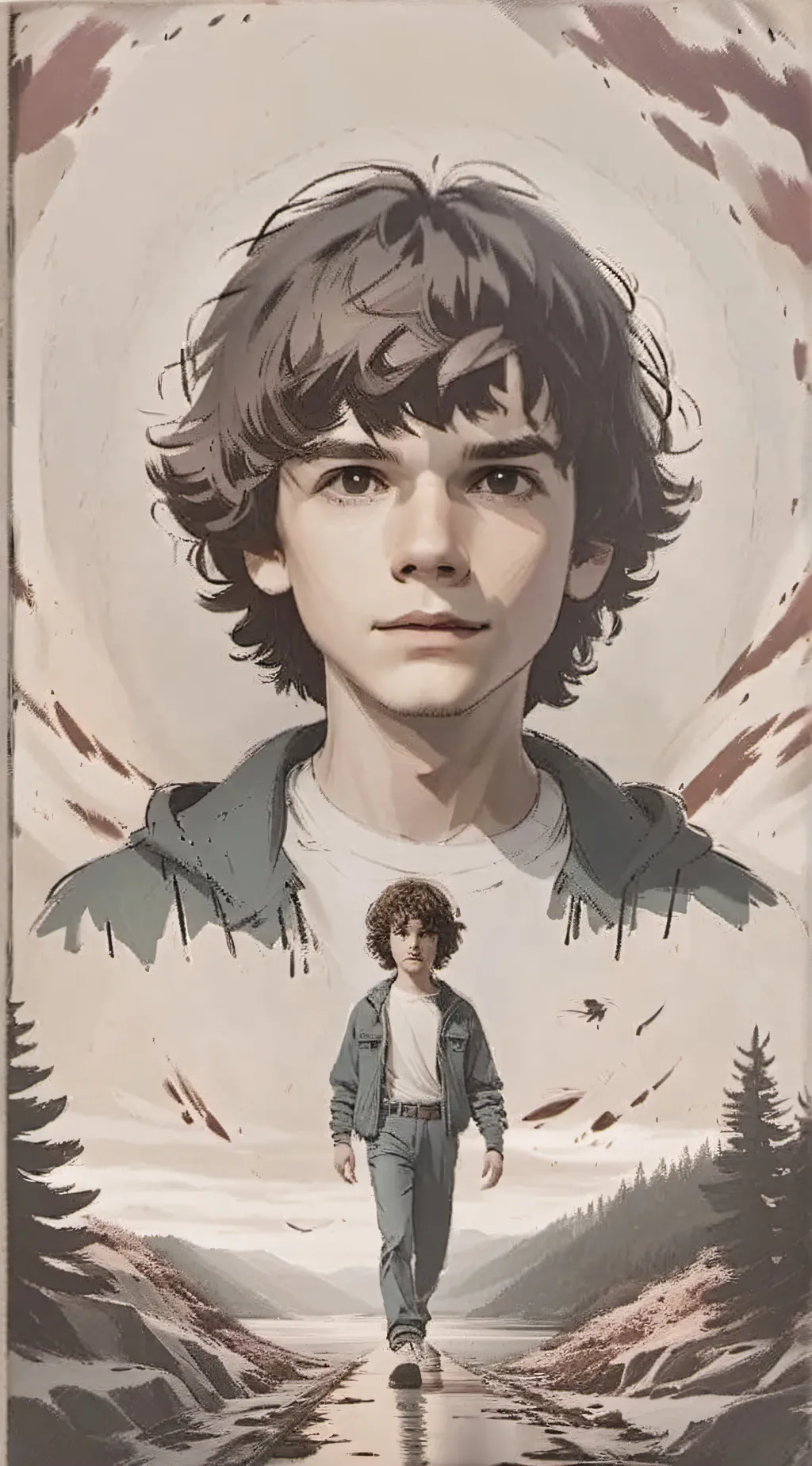 ai character: Dustin background