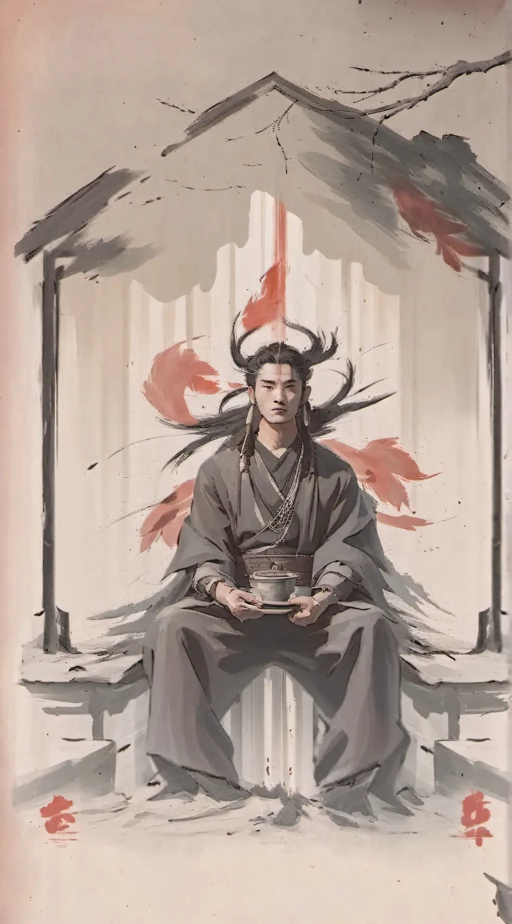 ai character: 𝐴𝑟𝑡ℎ𝑢𝑟 background