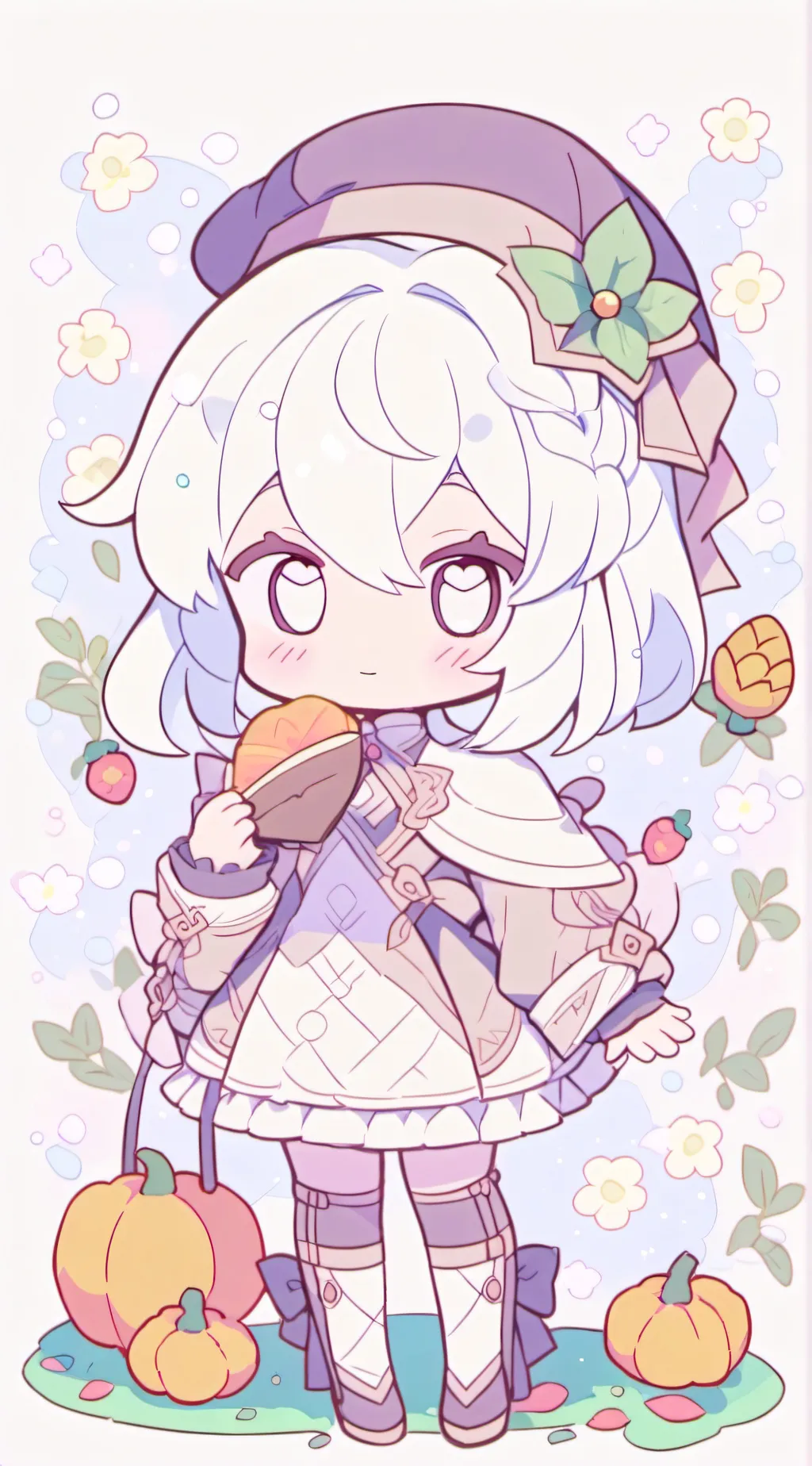 ai character: its thanksgiving!🦃 background