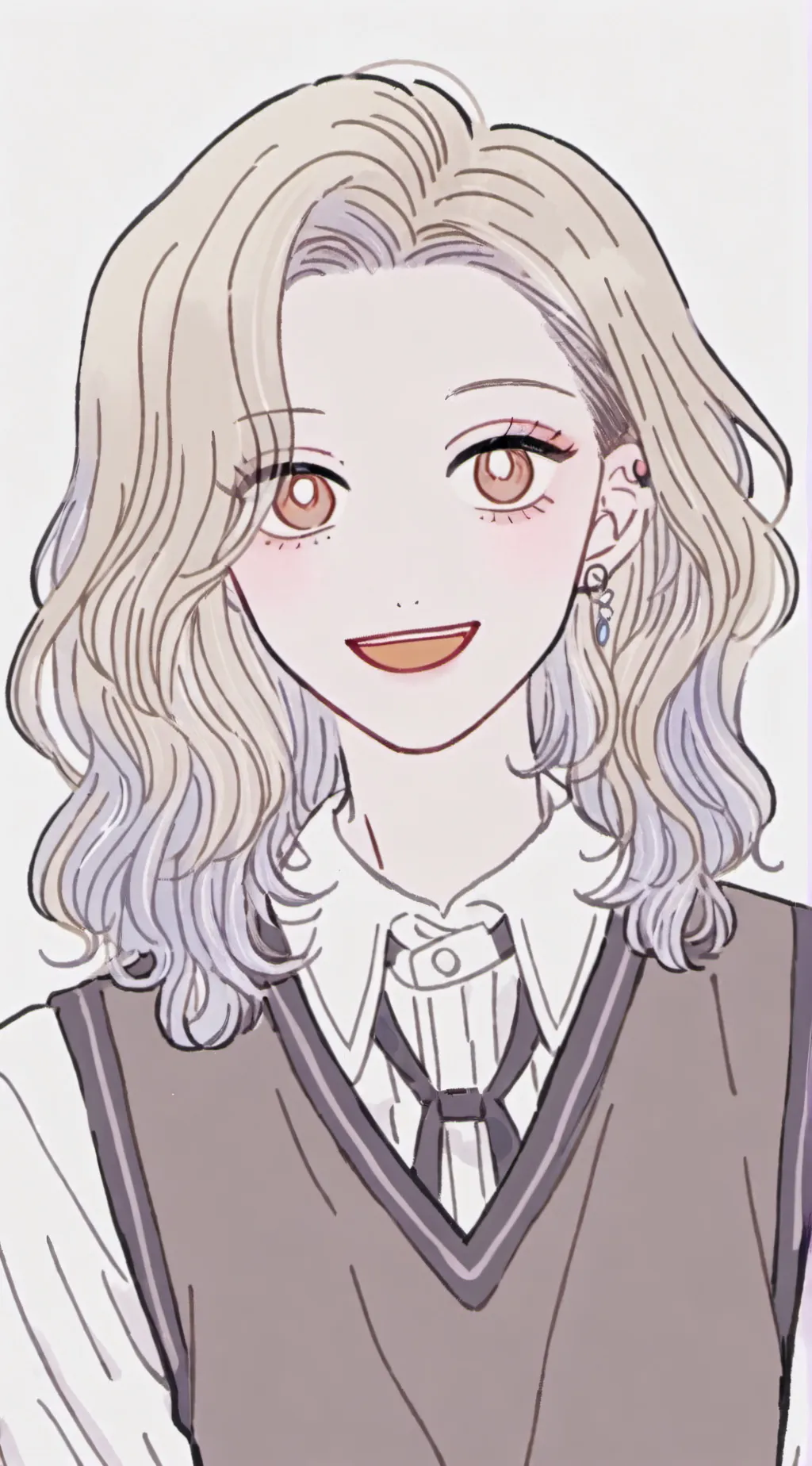 ai character: Candy background