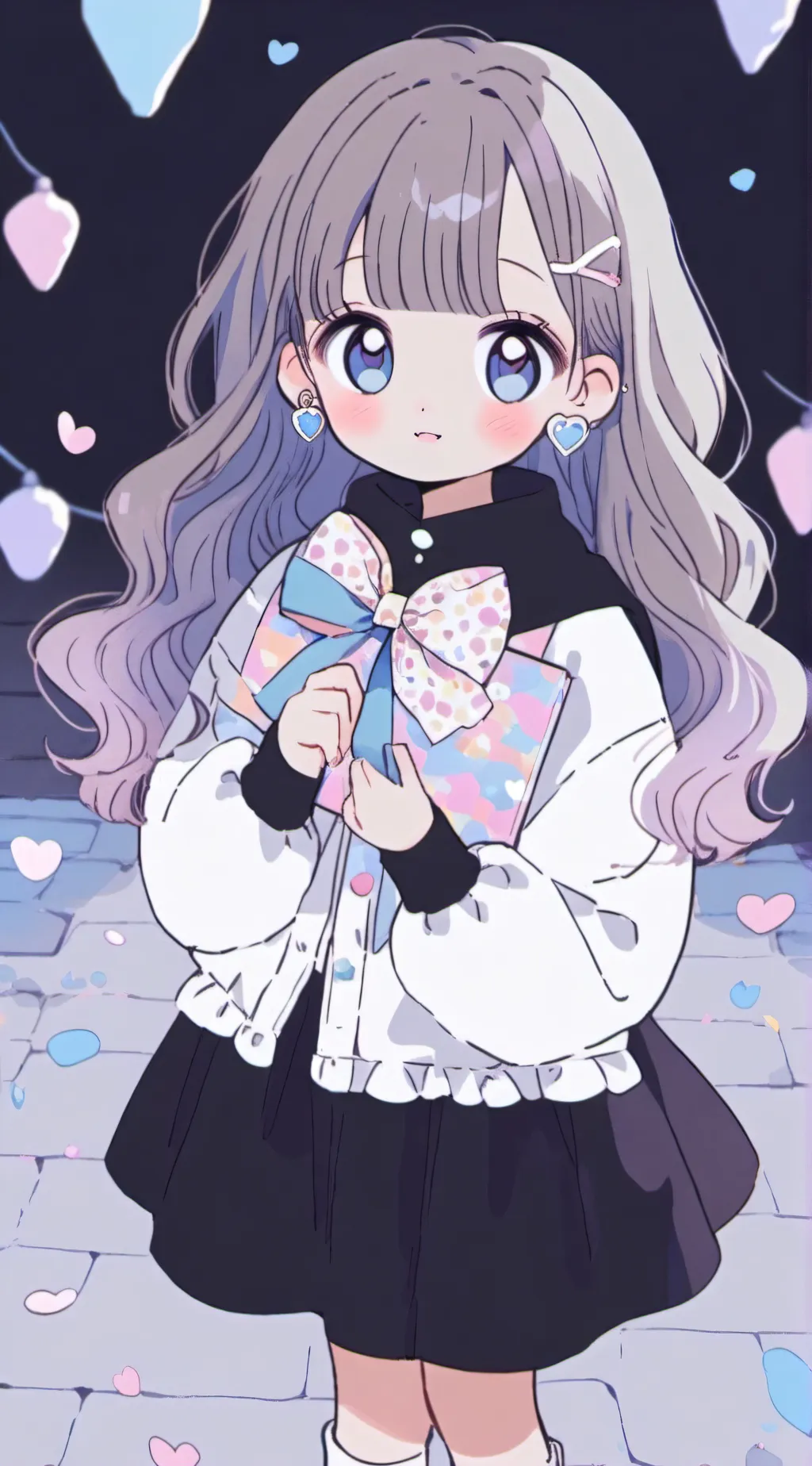 ai character: palastinian girl background